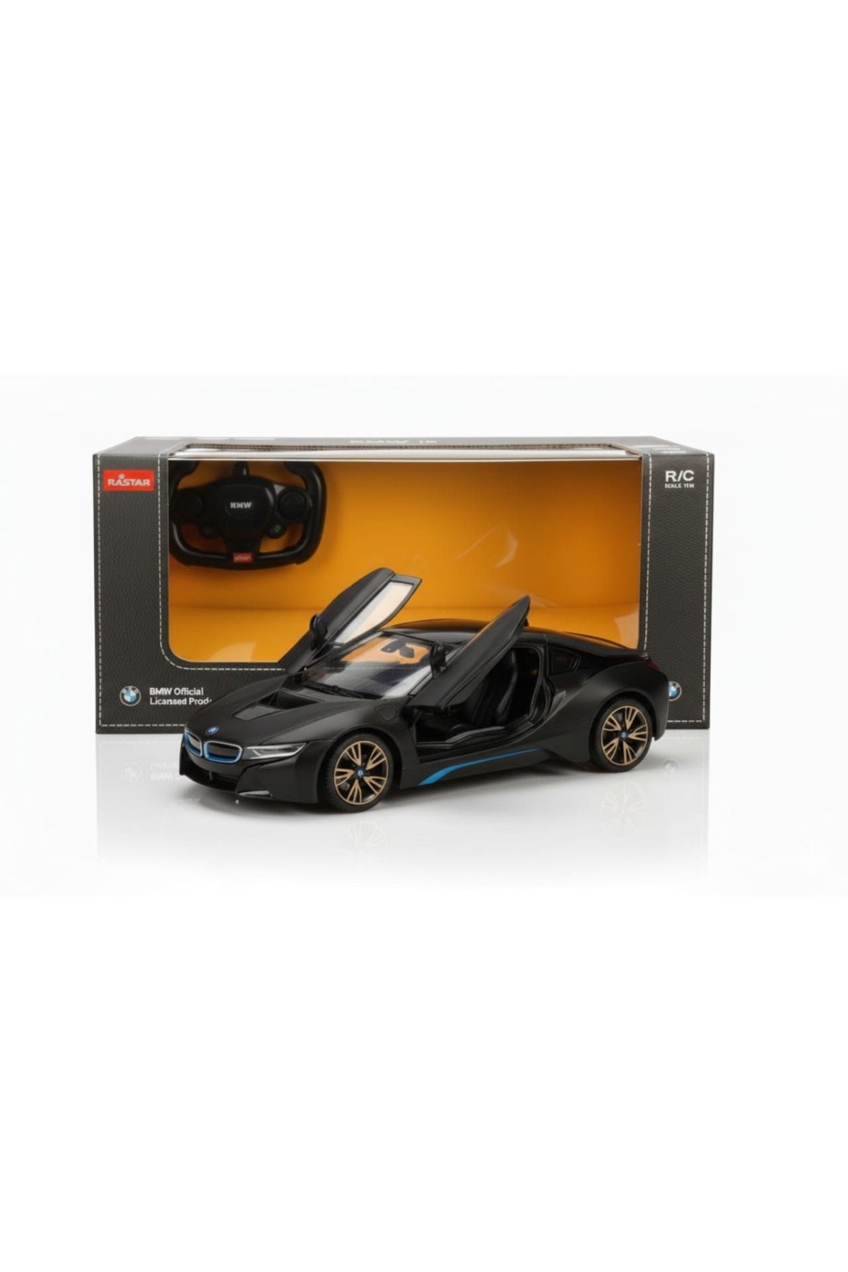 lunacs toys Rastar BMW i8 Lisanslı 1:14 Ölçek Uzaktan Kumandalı