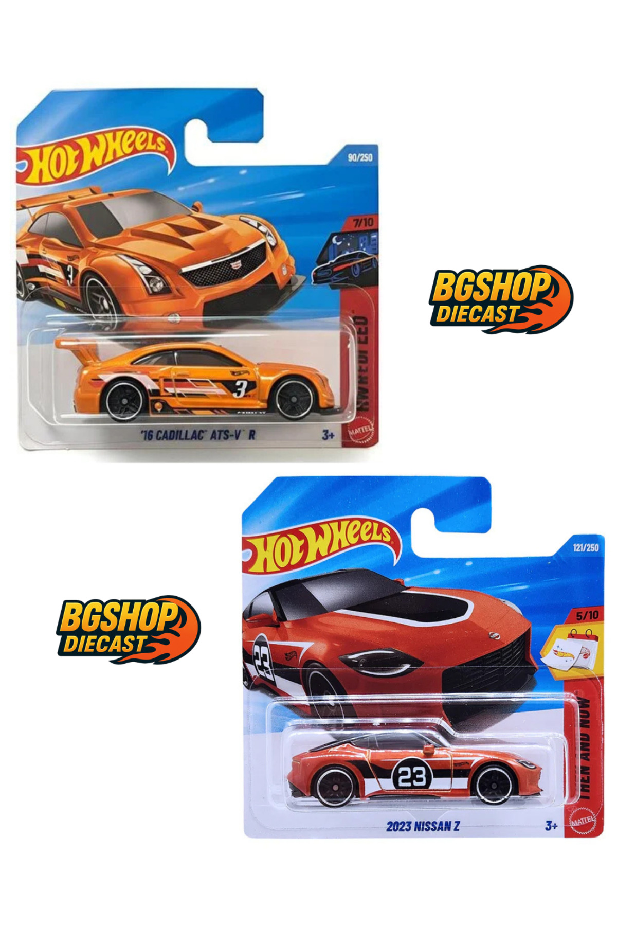 加*美様 Hot Wheels ミニカーセット 66台セット ショートカード多数 HOT WHEELS 16 Cadillac ATS-V R - 2023 NISSAN Z (Koleksiyonluk