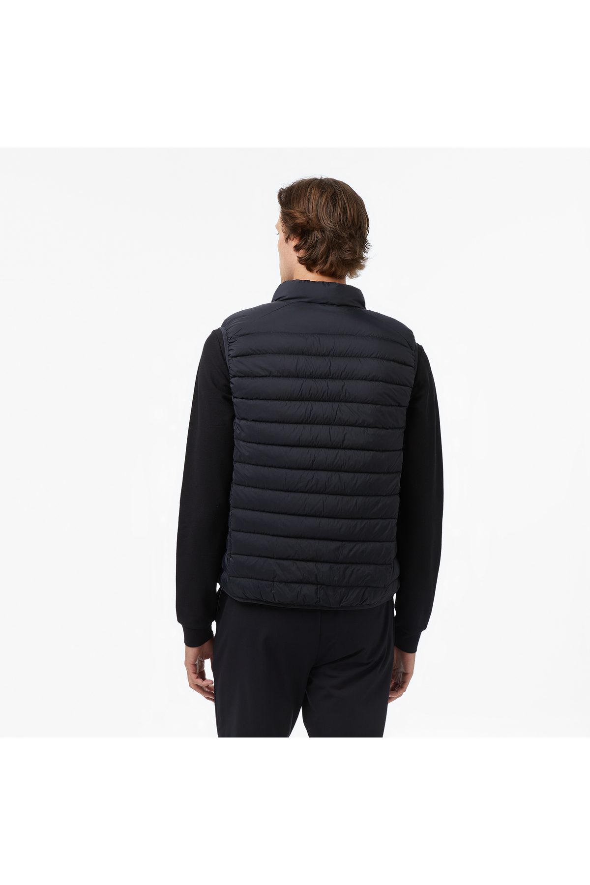 Nautica Erkek Siyah Regular Fit Su İtici Kaz Tüyü Yelek görsel 2