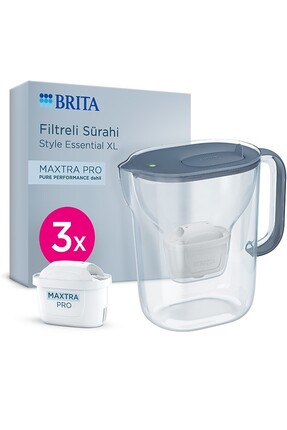 BRITA Style Essential XL 3 x MAXTRA PRO Pure Performance Filtreli Su Arıtma S...