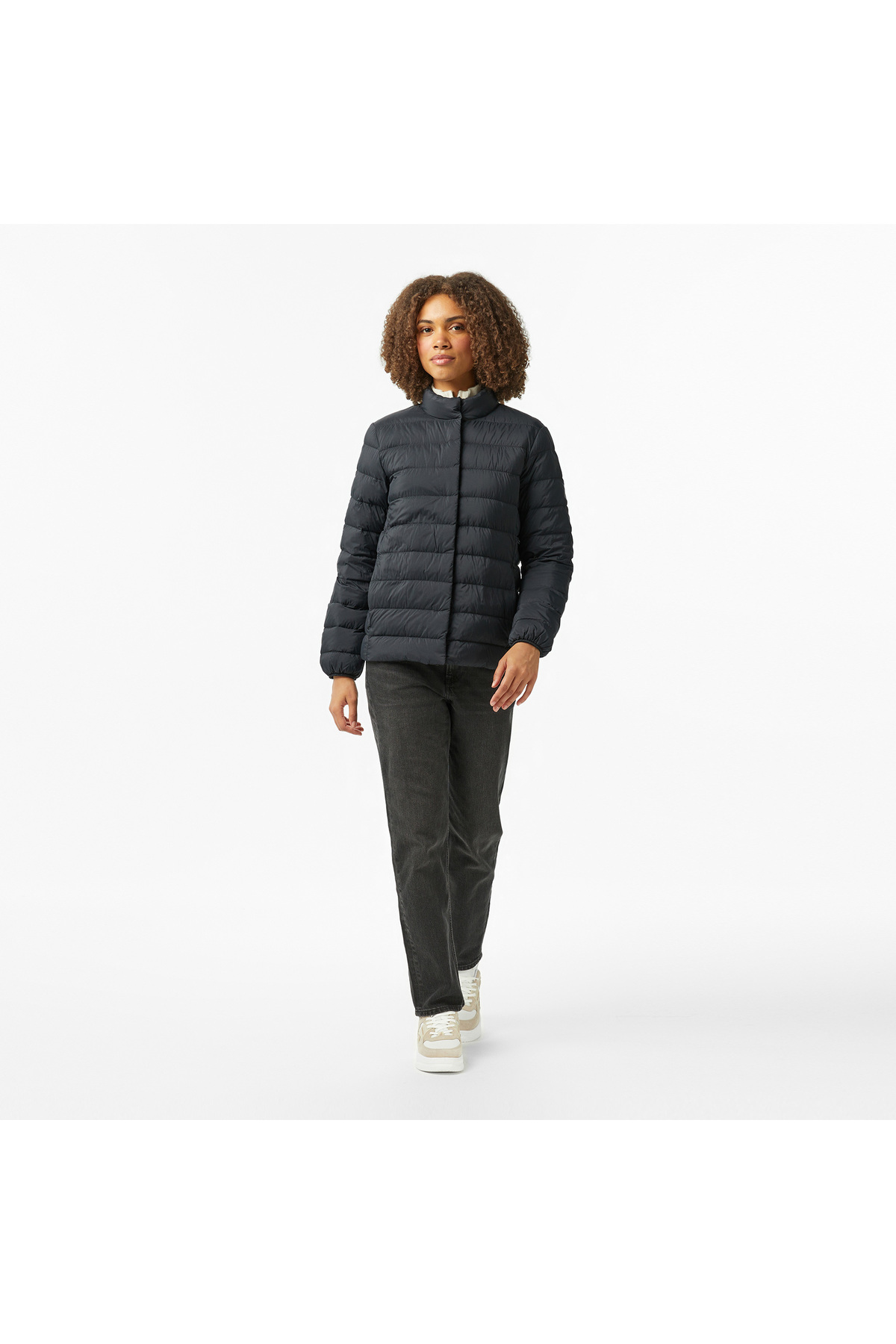 Nautica Kadın Siyah Regular Fit Mont görsel 3