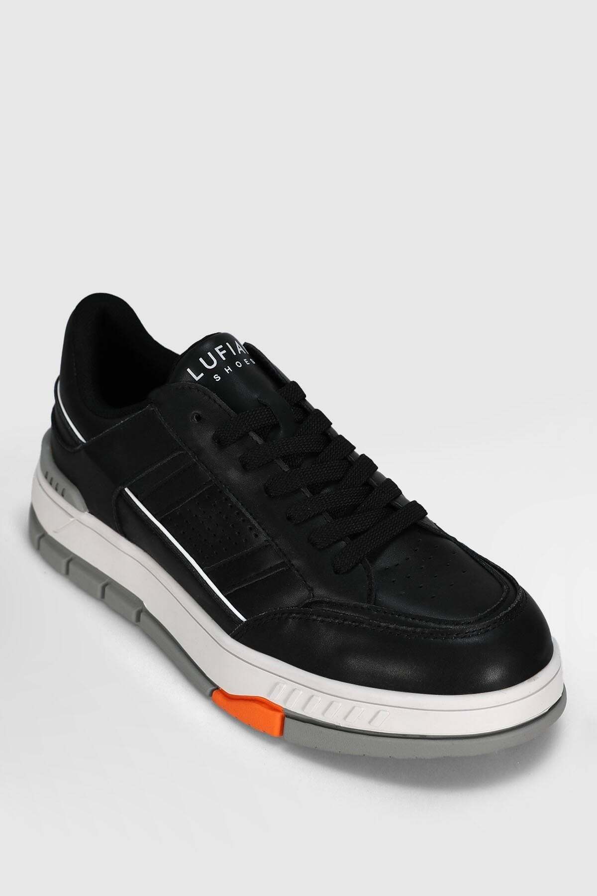 Lufian 112230238 Edwin Siyah Erkek Günlük Sneaker görsel 3