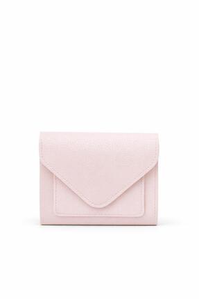 Tandi Bags Vicky Zarf Cüzdan Pudra Pembe