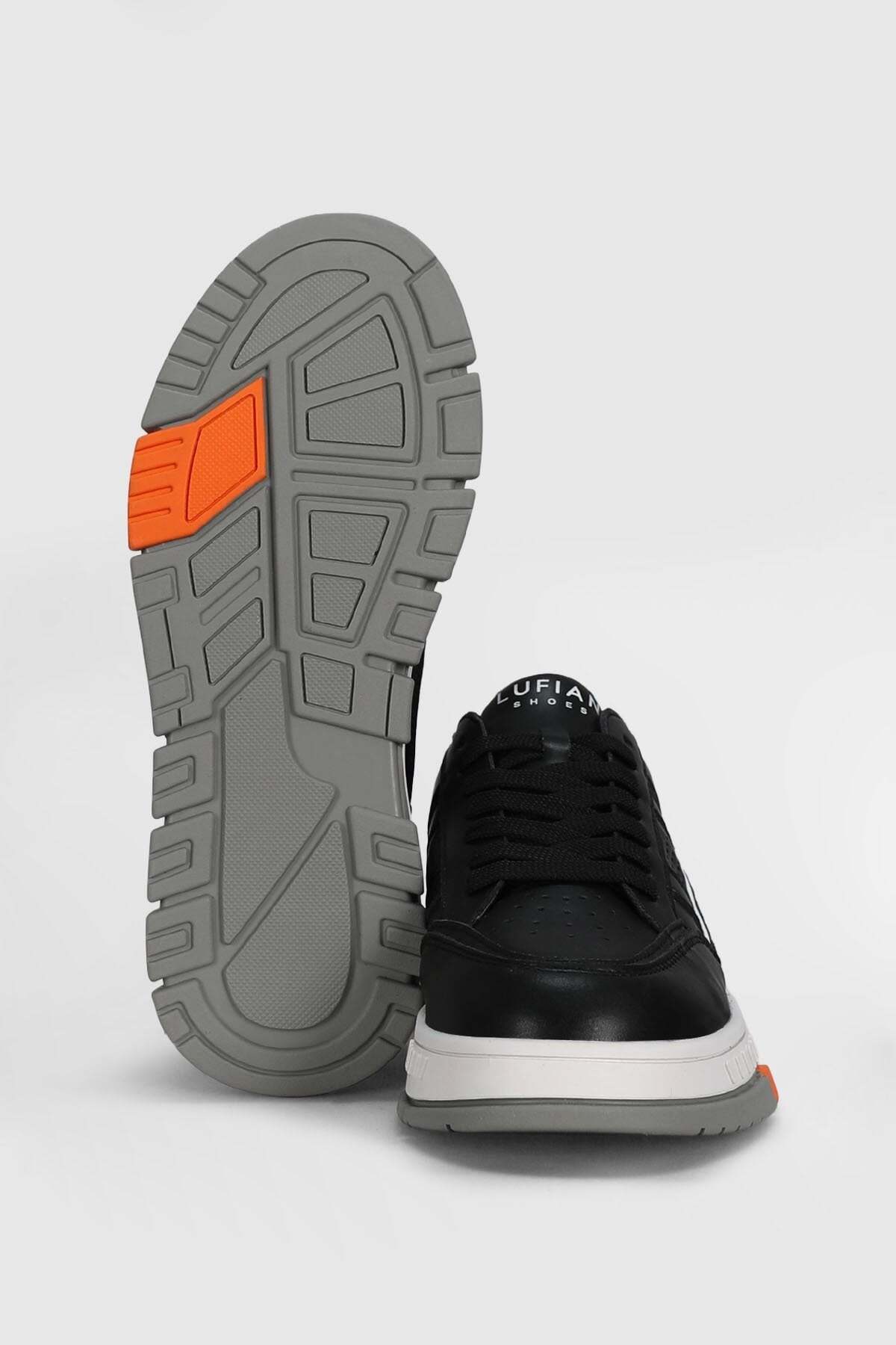 Lufian 112230238 Edwin Siyah Erkek Günlük Sneaker görsel 5