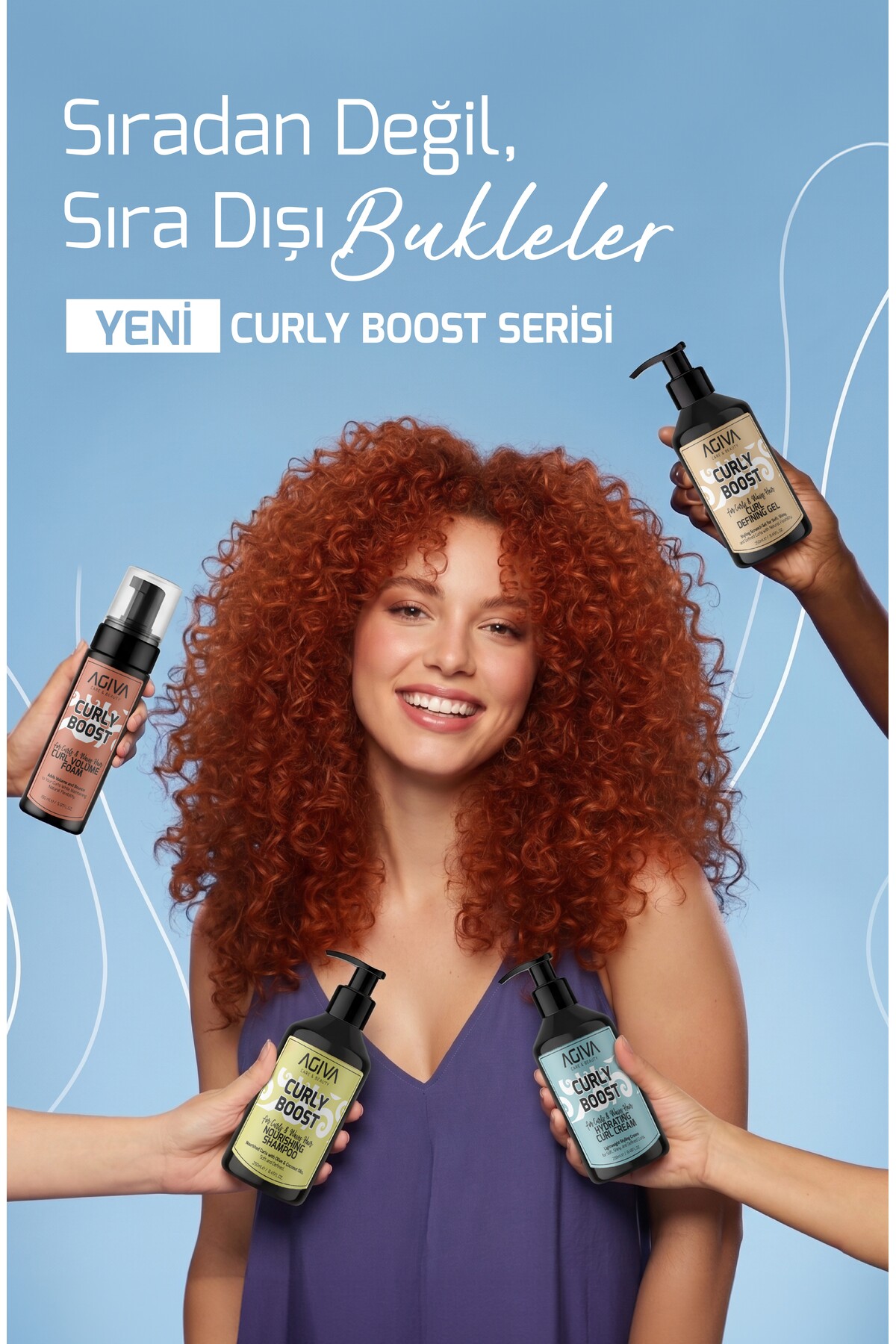 Curly Boost Bukle Belirginleştirici Köpük-150ML — 001-SER-222 — تصویر 7 از 7