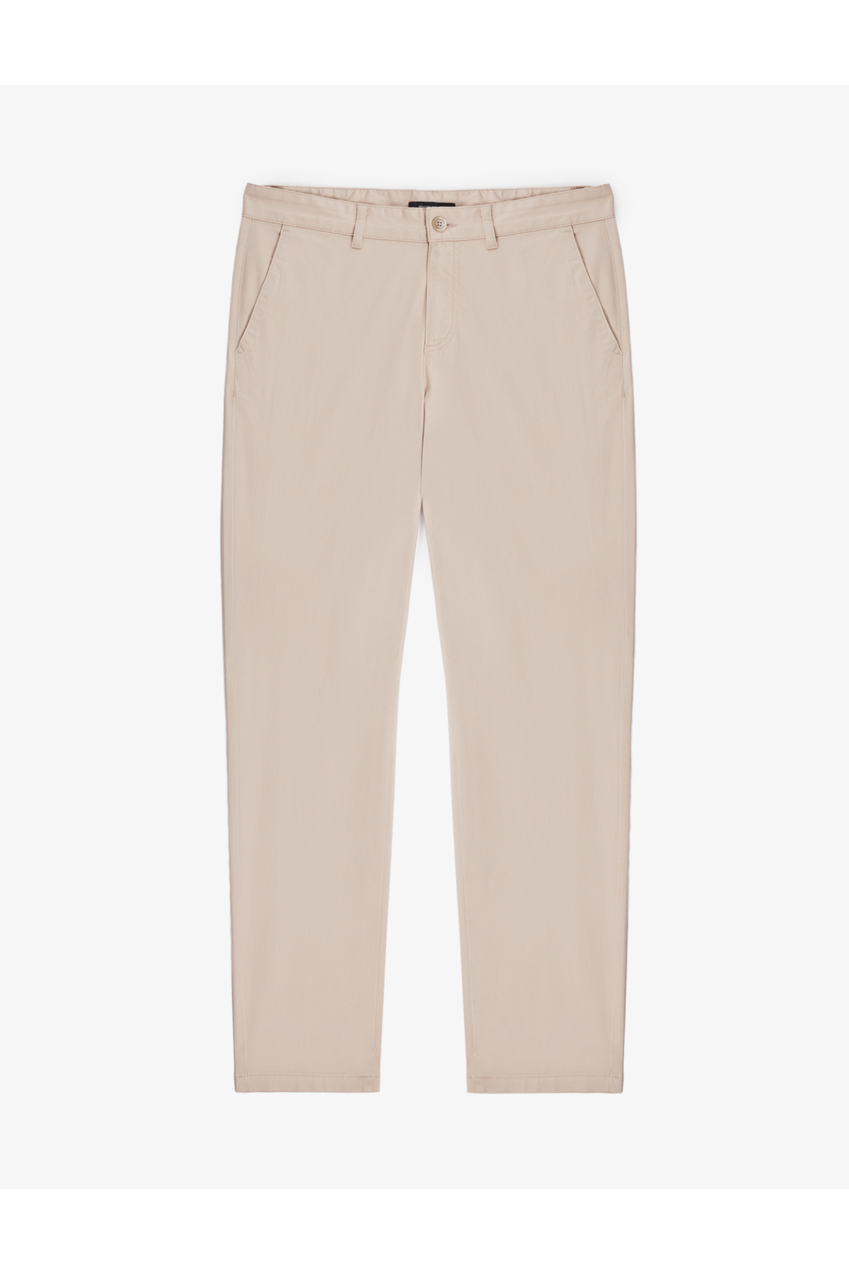 Pierre Cardin Bej Slim Fit Basic Kanvas Pantolon 50321979-VR011 görsel 5