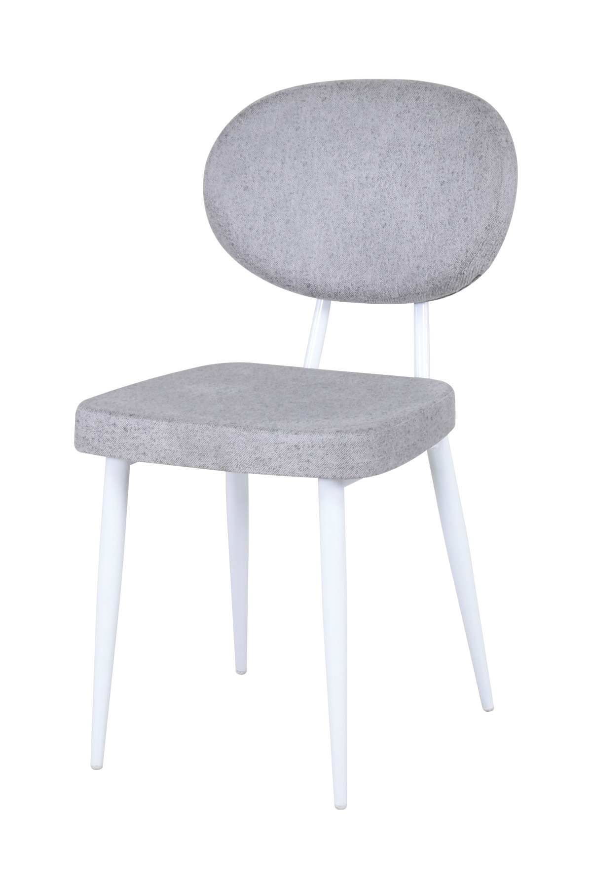 Marine White Metal Foot Chair