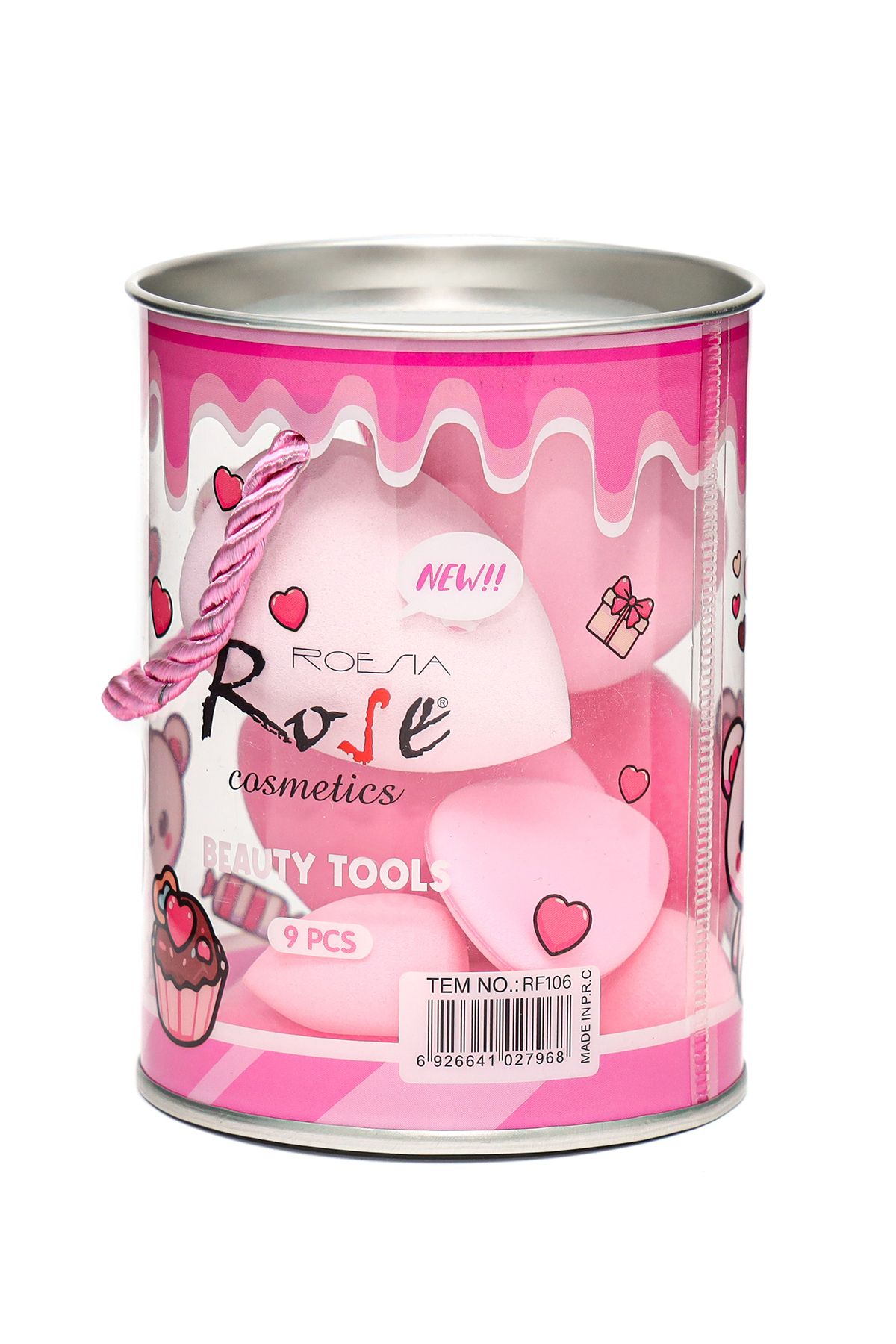 Roesıa Rose Cosmetics Rose Kumbara Model Makyaj Sünger Seti