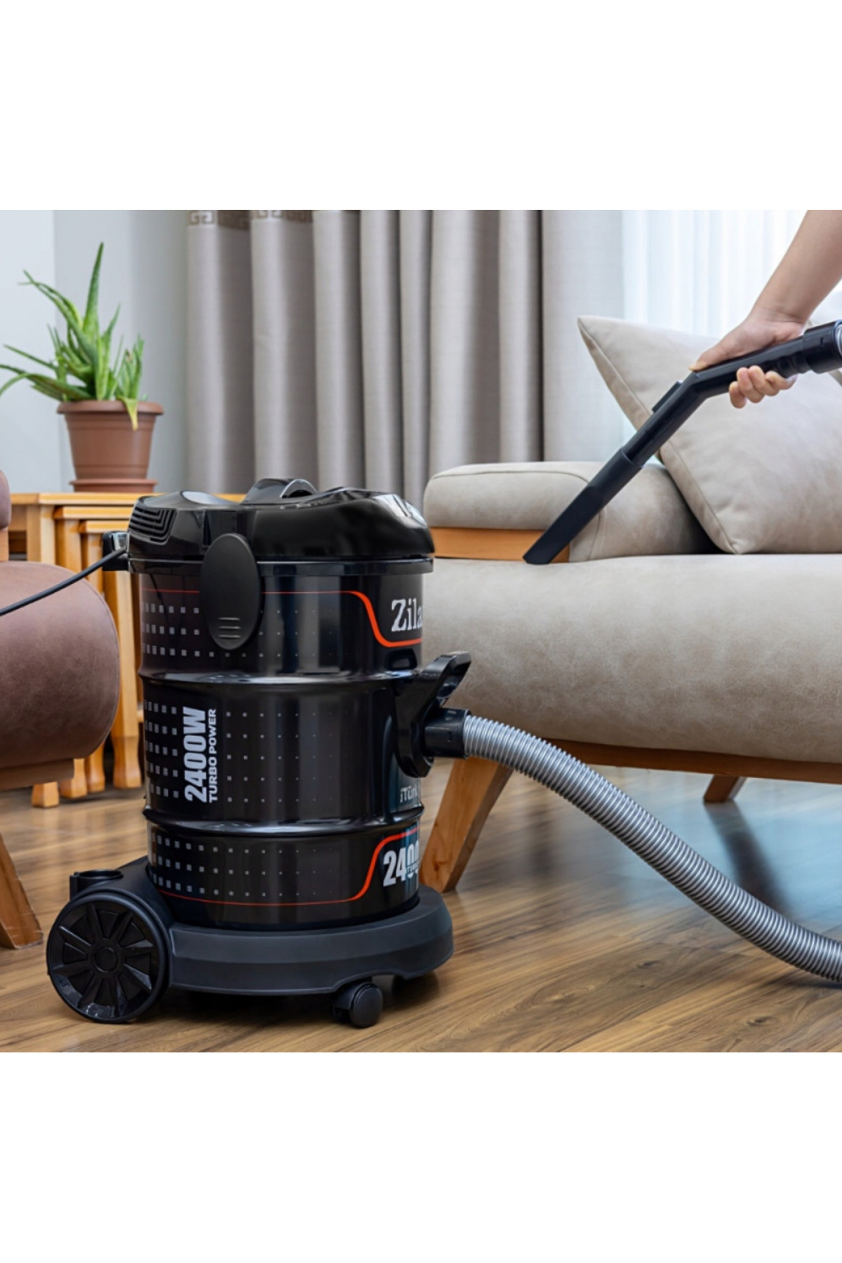 Zilan ZLN2006 Profesyonel Elektrikli Torbasız Süpürge | 2400W