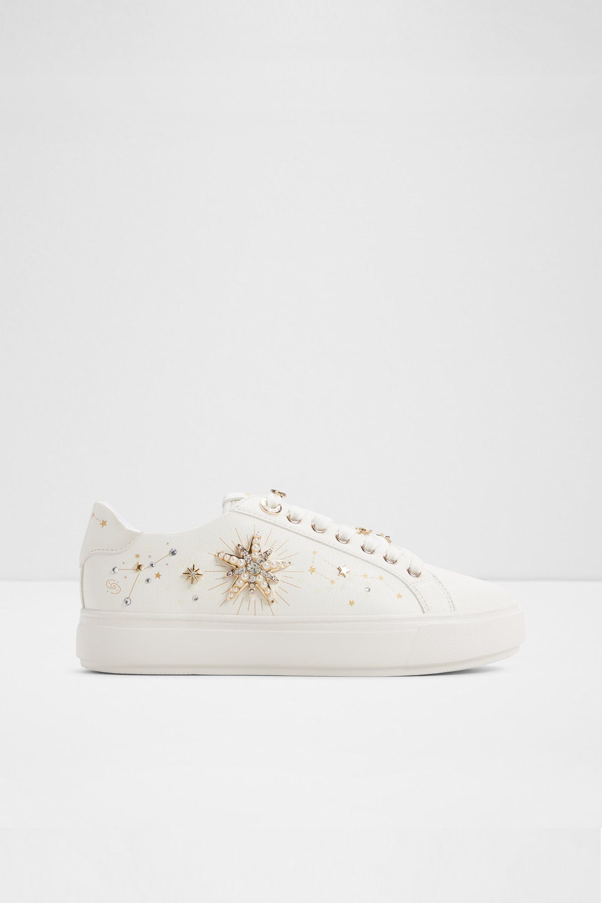 STARBRIGHT-White Women's Sneakers