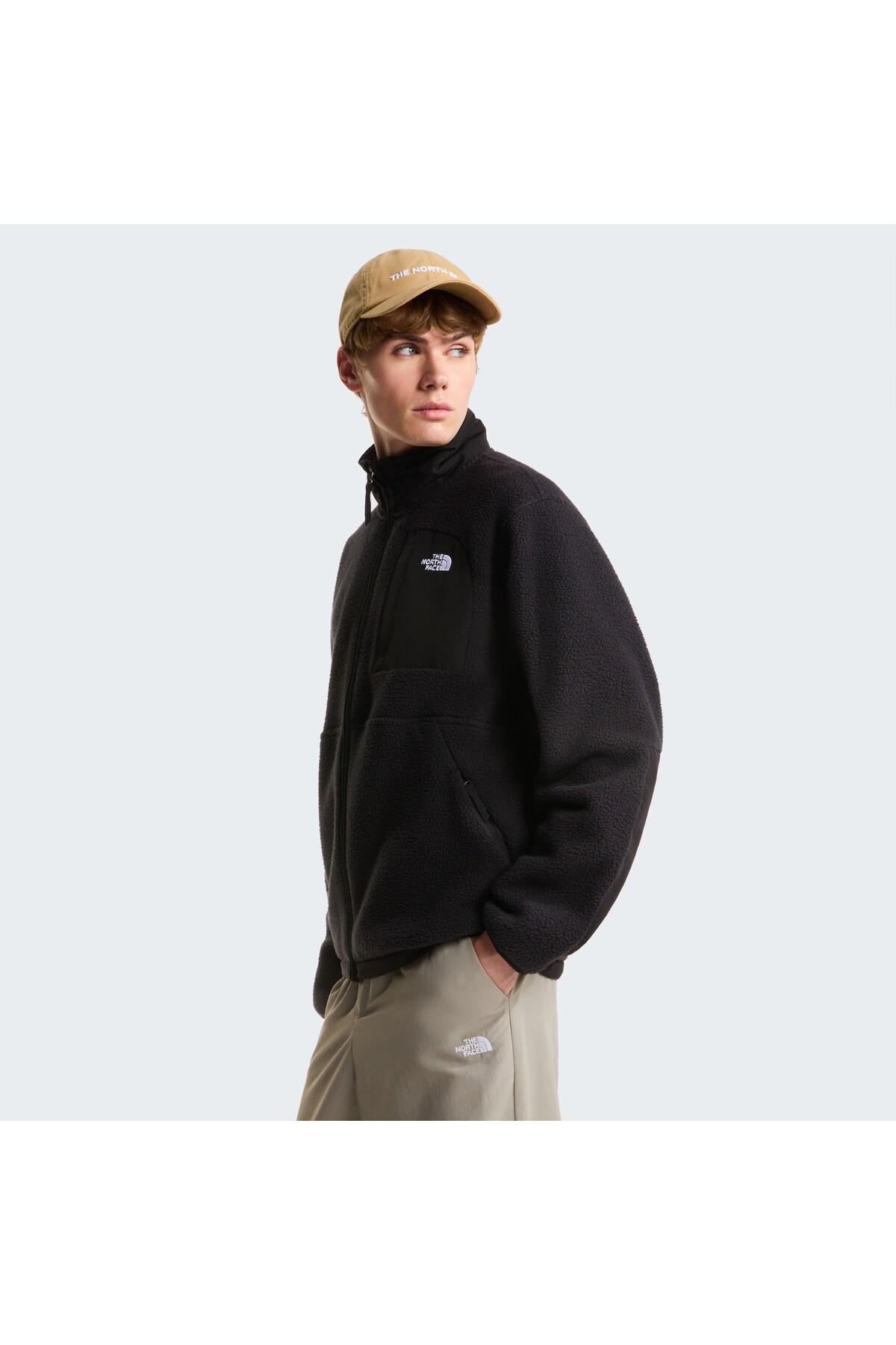 M Yumiori Off Peak Full Zip Jacket Erkek Polar — طلایی NF0A8FKNJK31 — تصویر 3 از 5