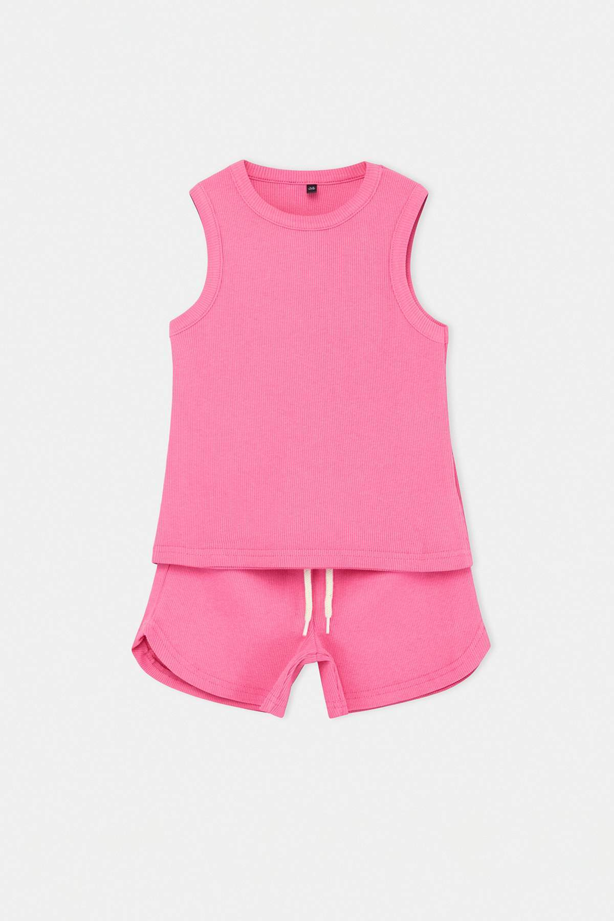 Trendyolmilla Kids Pembe Düz Örme Alt - Üst Takım TKDSS26AU00037