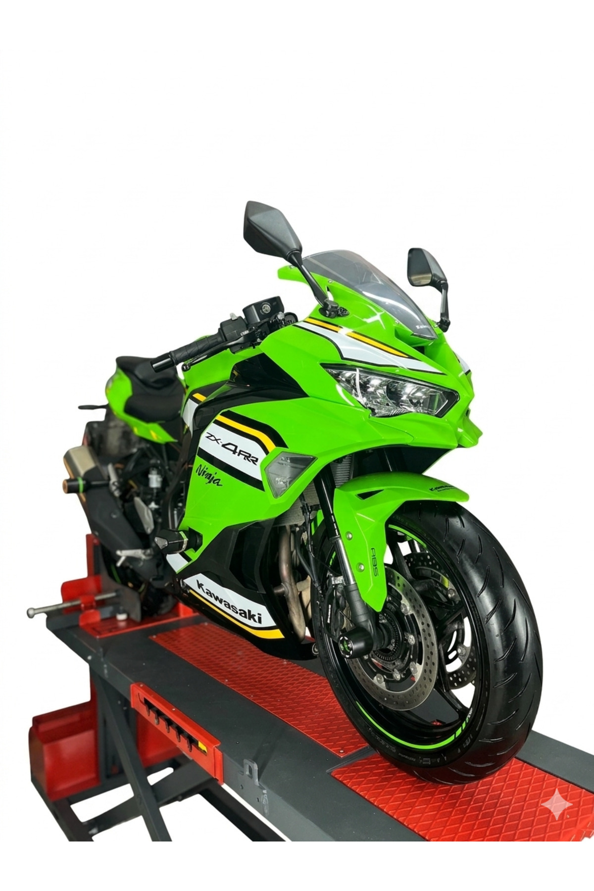Dmk Motosiklet Aksesuar Kawasaki ZX4RR Uyumlu Ön Aks Koruma Takozu