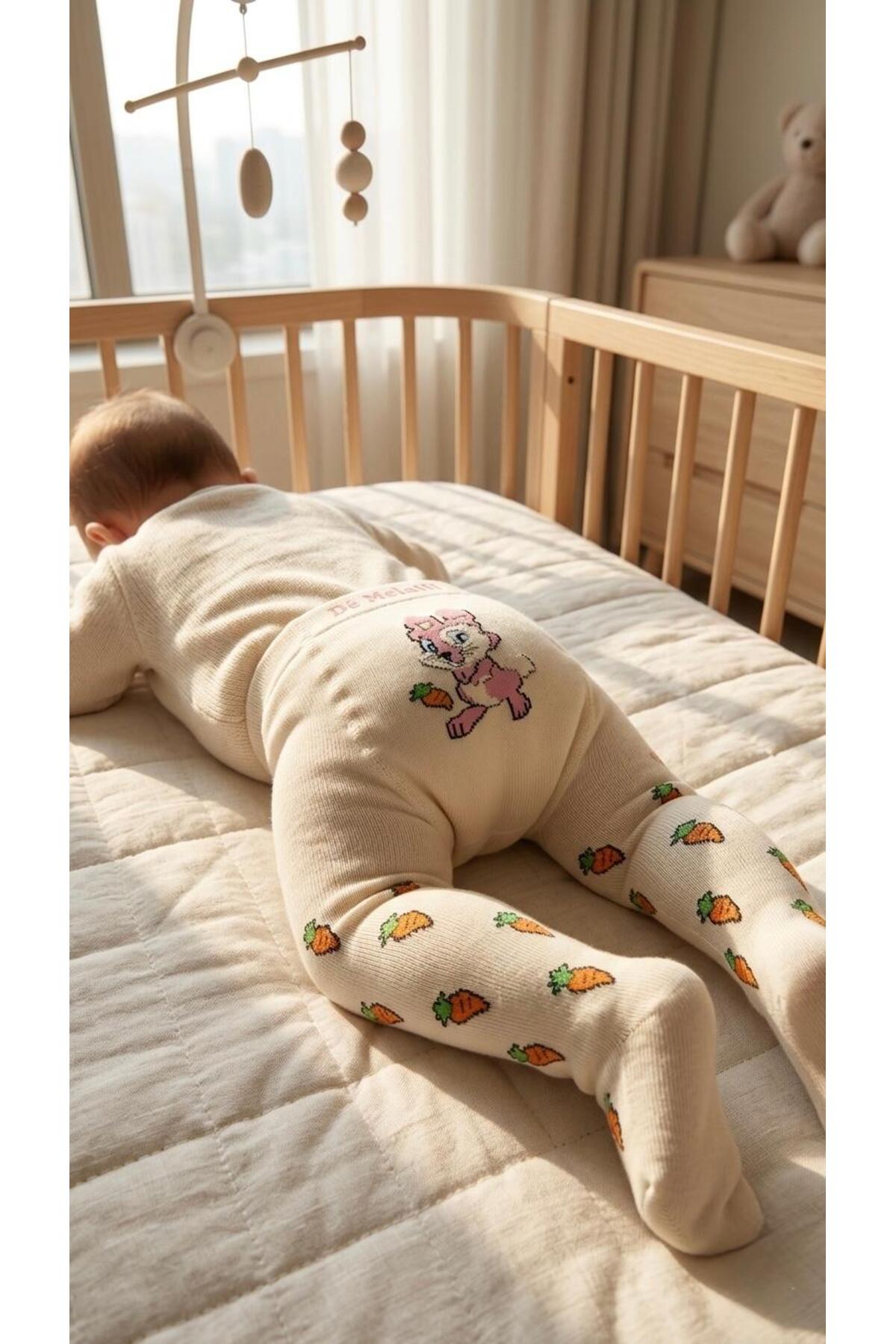 2pcs Baby Girl & Kids Cotton Solid Color Pantyhose Newborn Newborn Hospital Pack