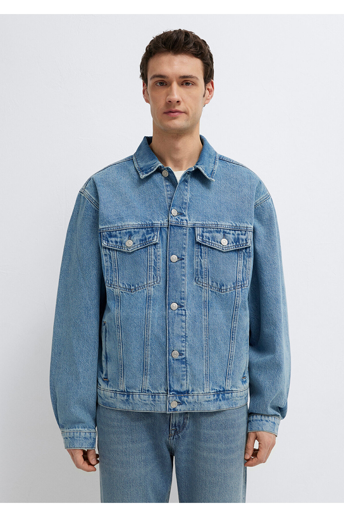 Mavi  Ryan Dusty Açık Jean Ceket 0110001-A2096 - Görsel 4