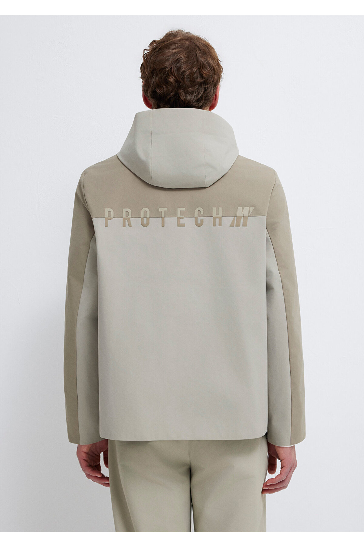 Mavi  Su İtici Kapüşonlu Haki Ceket Loose Fit / Bol Rahat Kesim 0110792-70154 - Görsel 6