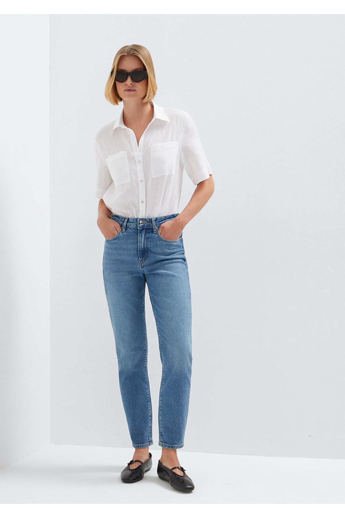 Mavi  Kadın M101077-90533 Star Mid Classic - Görsel 2