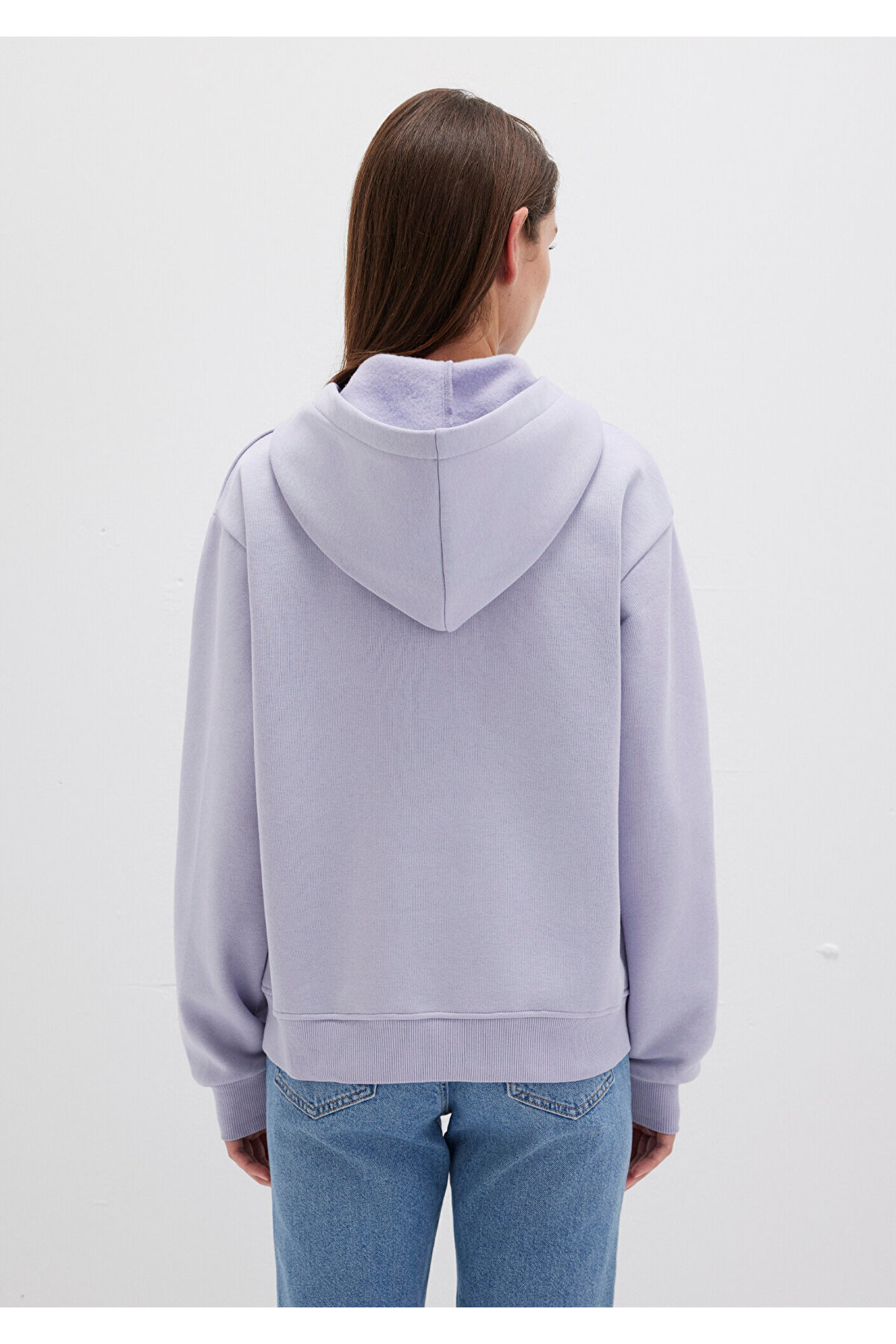 Mavi  Kapüşonlu Kadın Sweatshirt M167299-70531 - Görsel 5