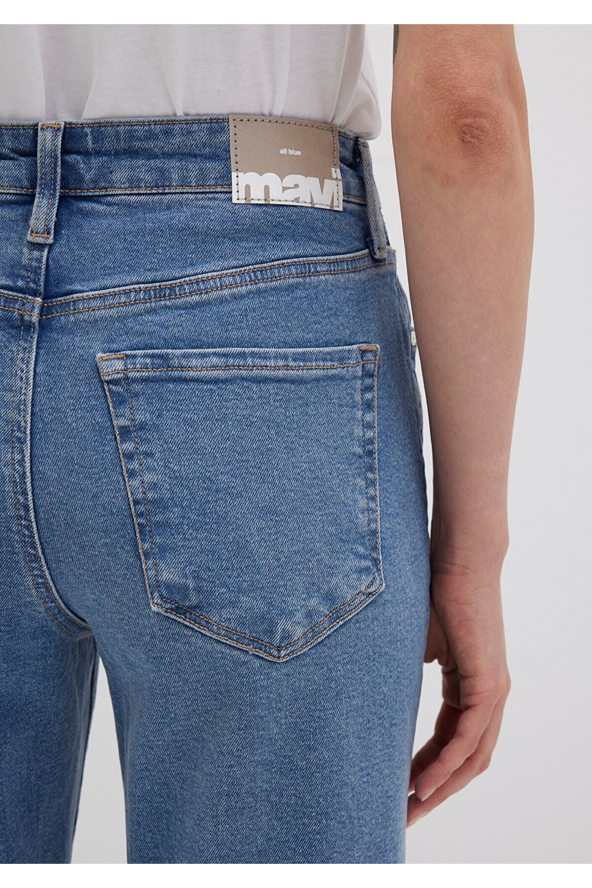 Mavi  Cindy Mid Kadın Jean Pantolon M100277-90993 - Görsel 8