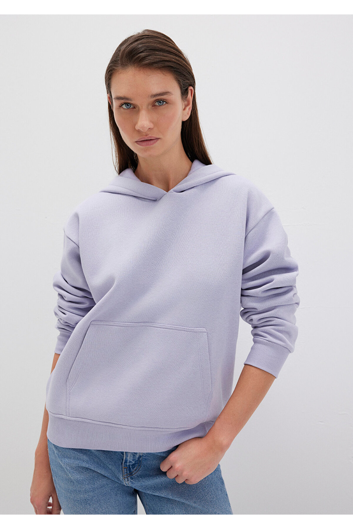 Mavi  Kapüşonlu Kadın Sweatshirt M167299-70531 - Görsel 2