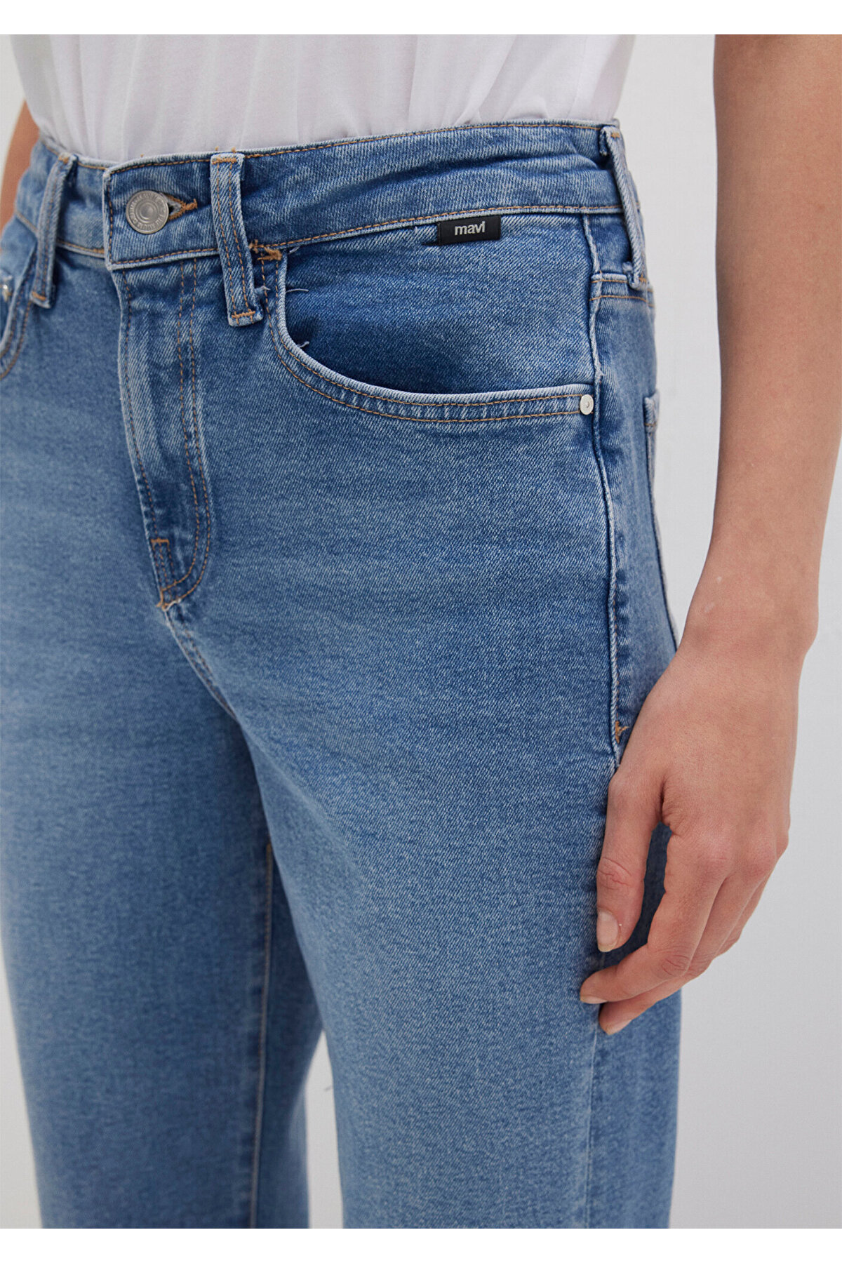 Mavi  Cindy Mid Kadın Jean Pantolon M100277-90993 - Görsel 7