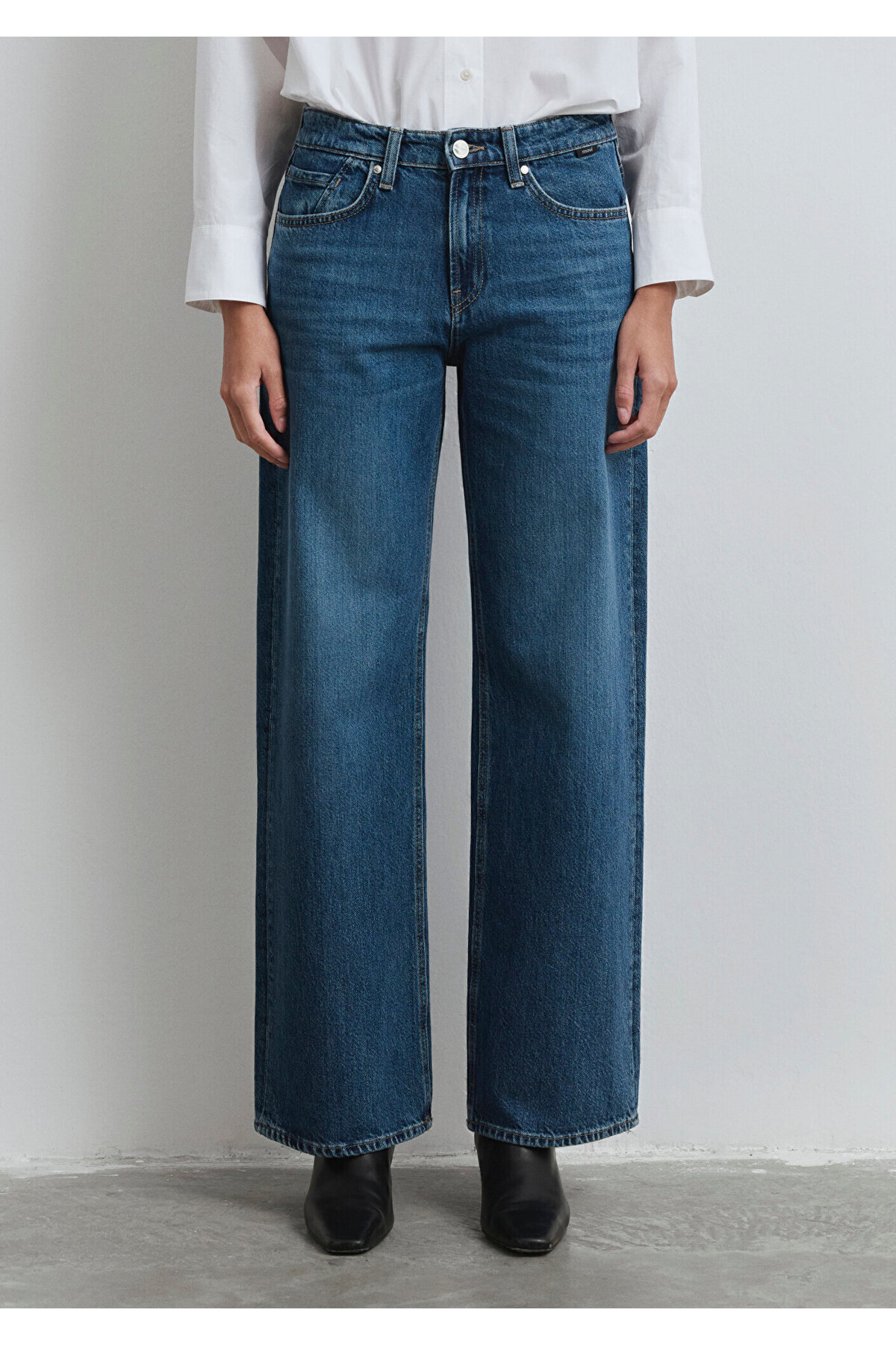 Mavi  Taylor Iconic Koyu Mavi Jean Pantolon 1010840-89582 - Görsel 4