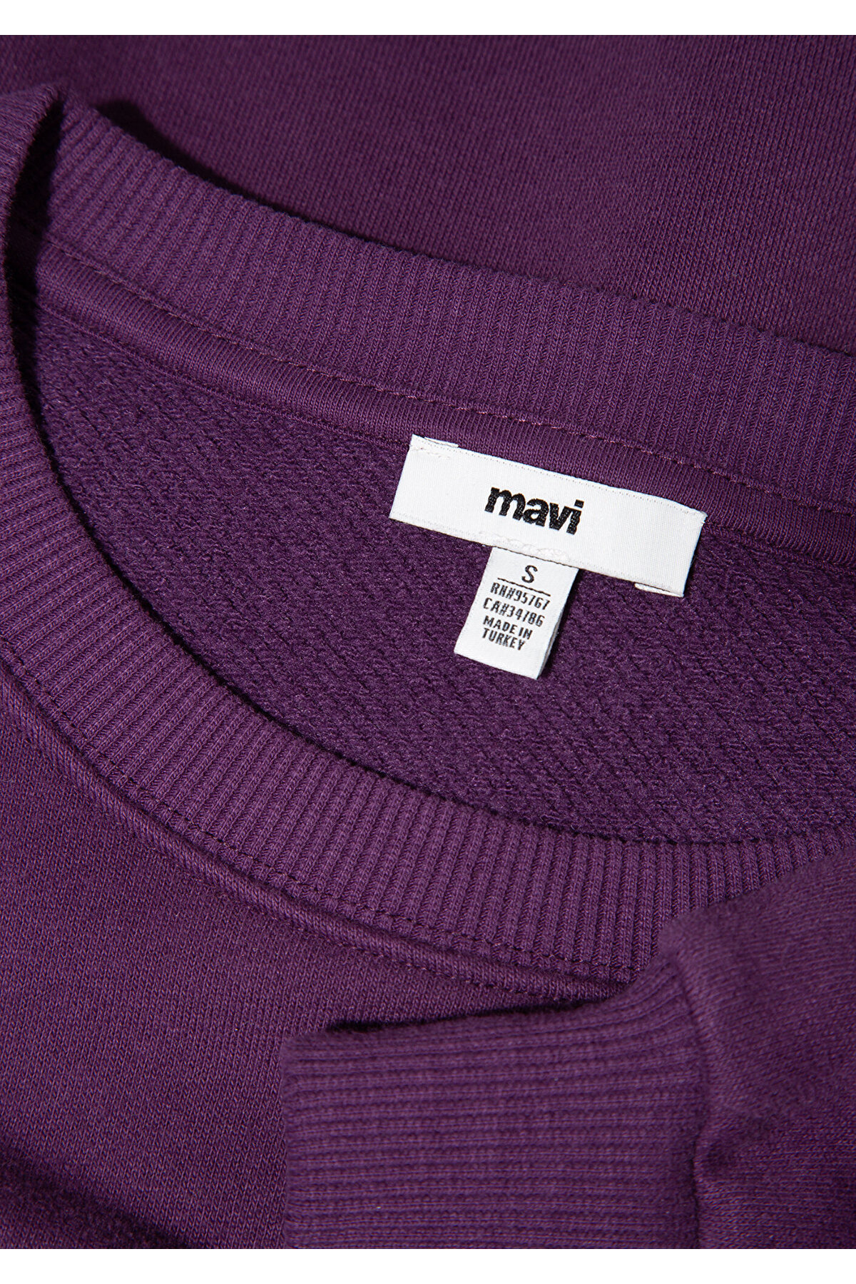 Mavi  Logo Baskılı Mor Sweatshirt 1S10419-70679 - Görsel 6