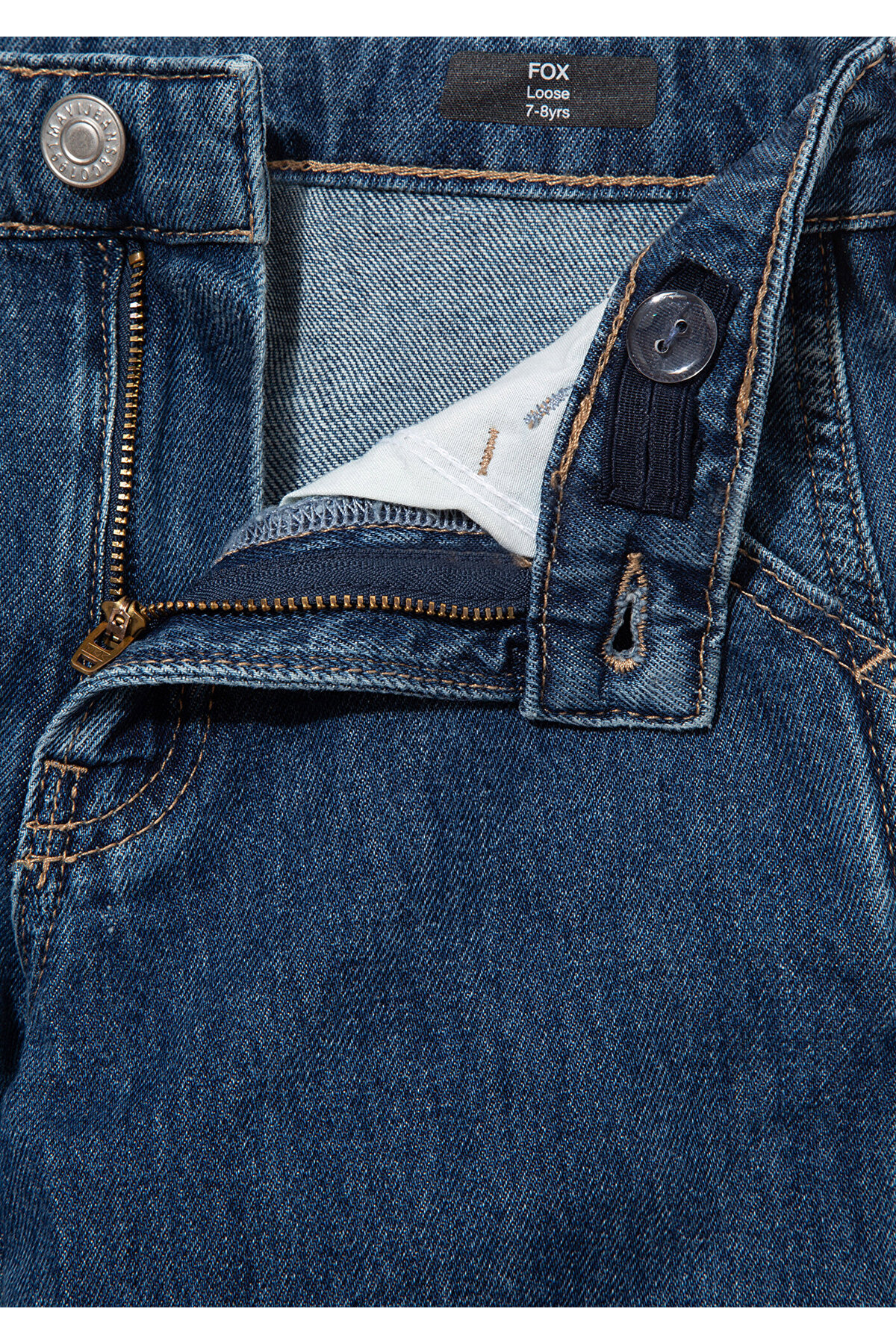 Mavi Fox Mv91 Street Koyu Denim Jean Pantolon 6011191-88234