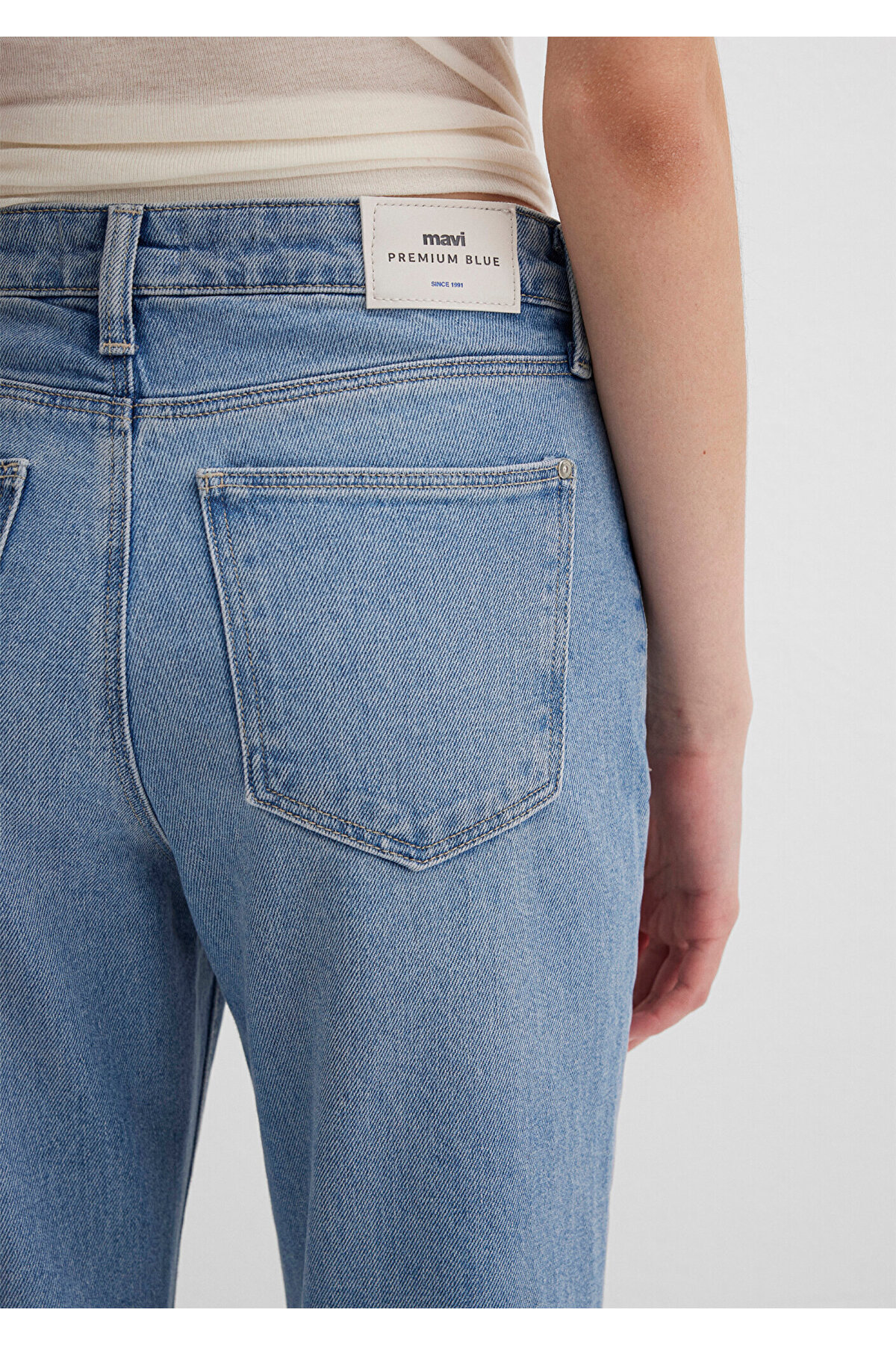 Mavi  Bliss Premium Açık Jean Pantolon 101437-86450 - Görsel 7