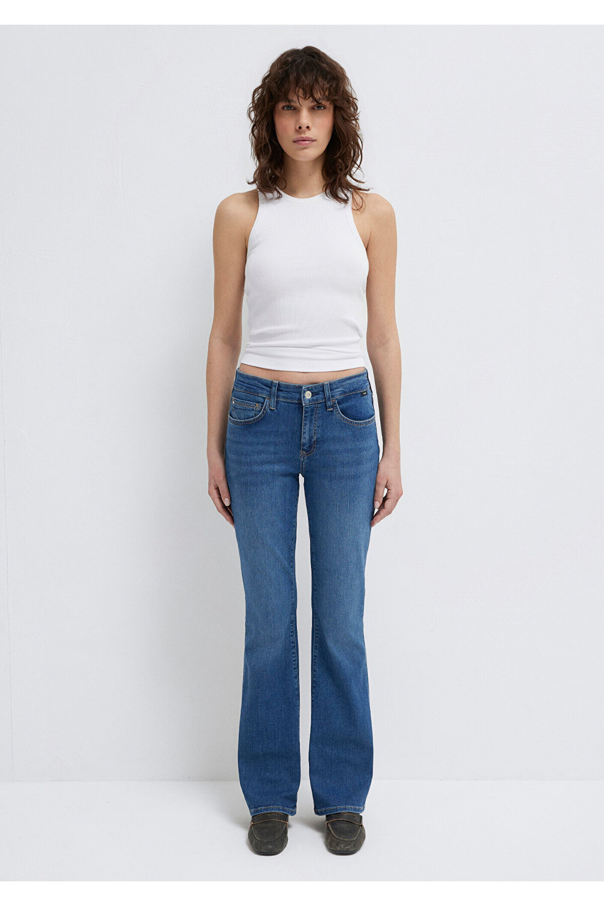 Mavi  Molly Everyday Vintage Indigo Mavisi Jean Pantolon 1013683650 - Görsel 4