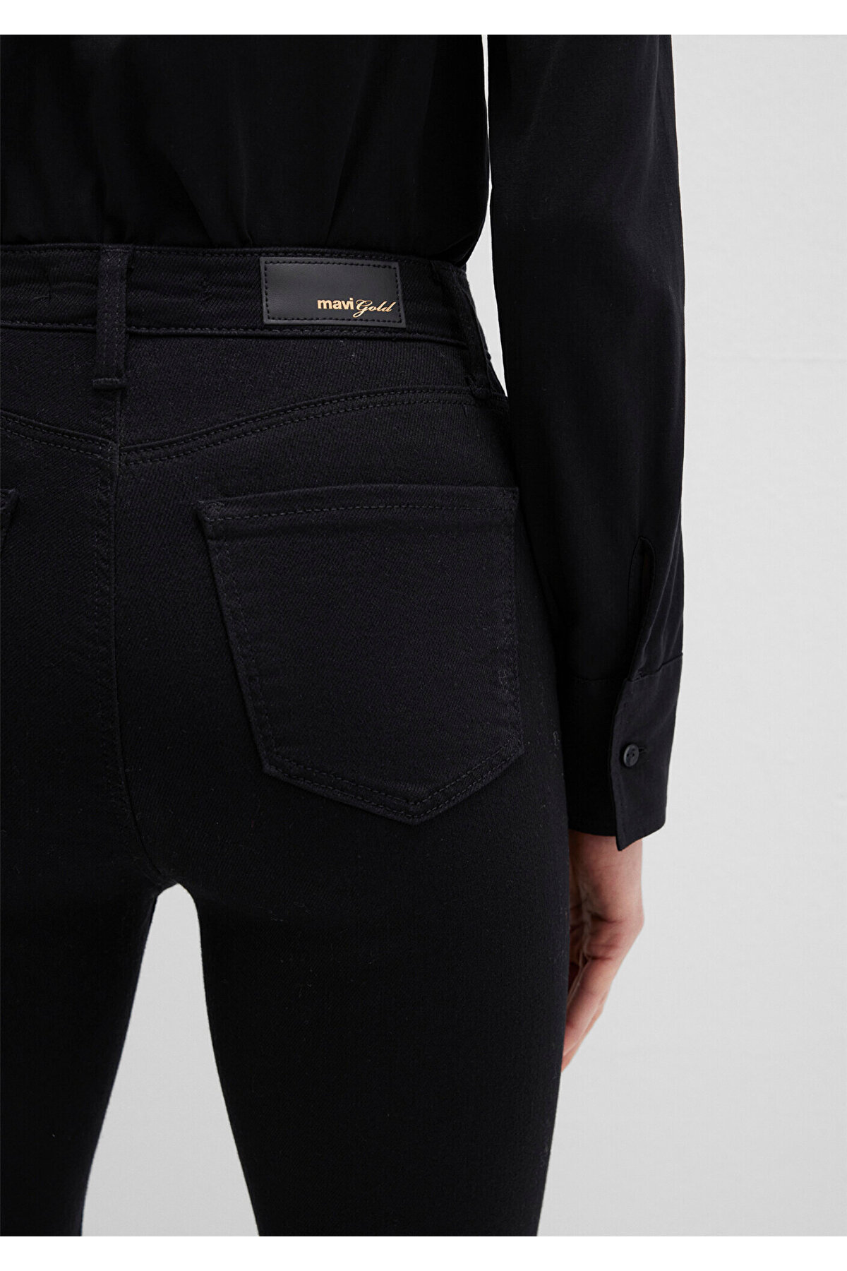 Mavi  Serenay Gold Shape Siyah Jean Pantolon 100980-35248 - Görsel 7