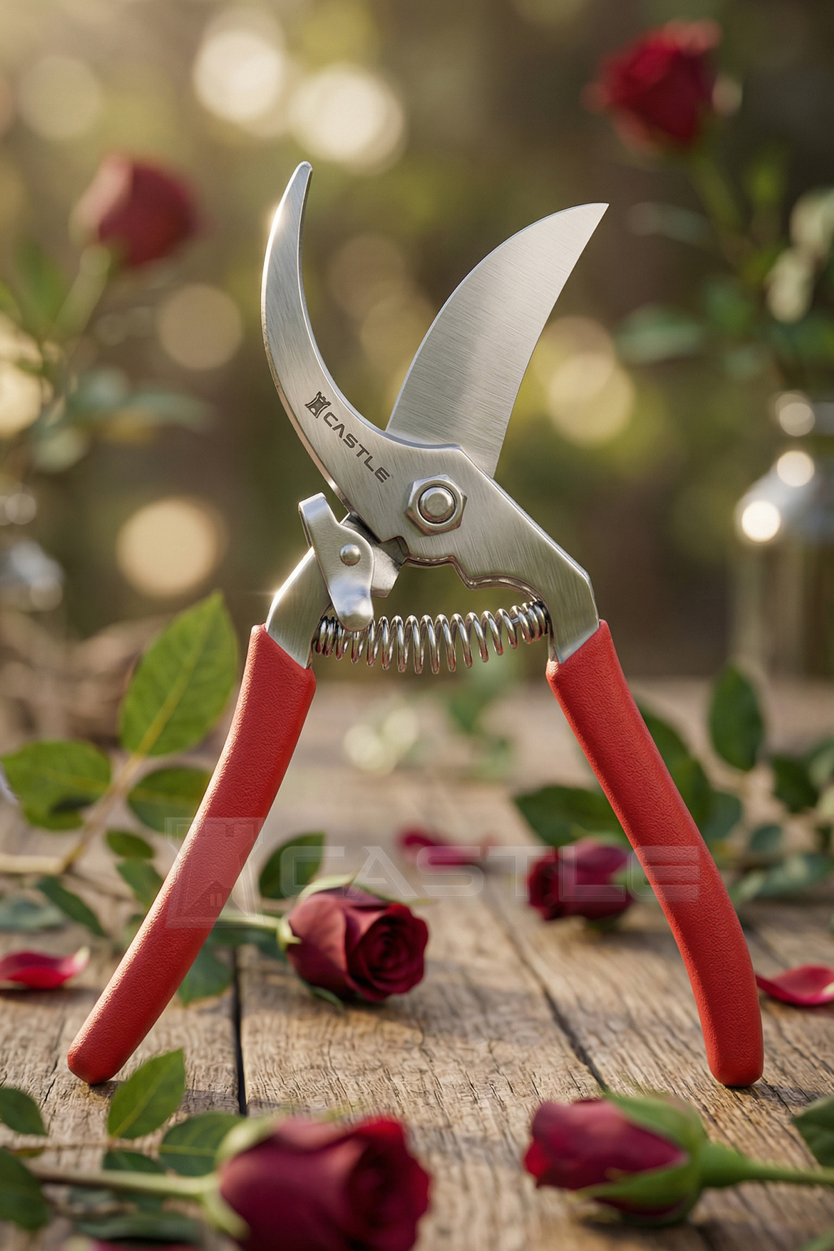 Castle Cst-3xPruning Shears Vineyard Shears Garden Tree Branch Trimming Shears