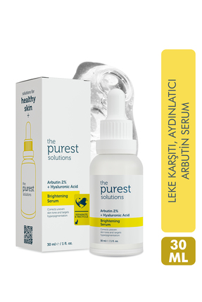 The Purest Solutions Aydınlatıcı ve Leke Görünümü Azaltıcı Arbutin Cilt Bakım...