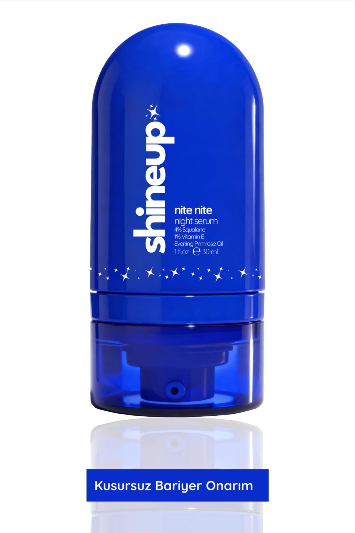 shineup Nite Nite Gece Serumu 30 ml | Cildi Onaran, Aydınlık Görünüm Veren Yaşlanma Karşıtı Serum - Fiyatı, Yorumları