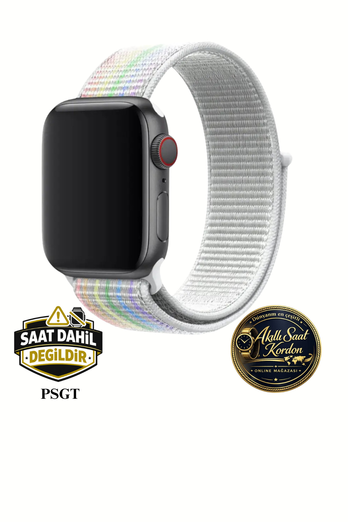 Apple Watch Compatible Series: 1/2/3/4/5/6/7/8/9/se 38-40-41mm And Series10-11 (42MM) Cord Sports Loop Wire Mesh