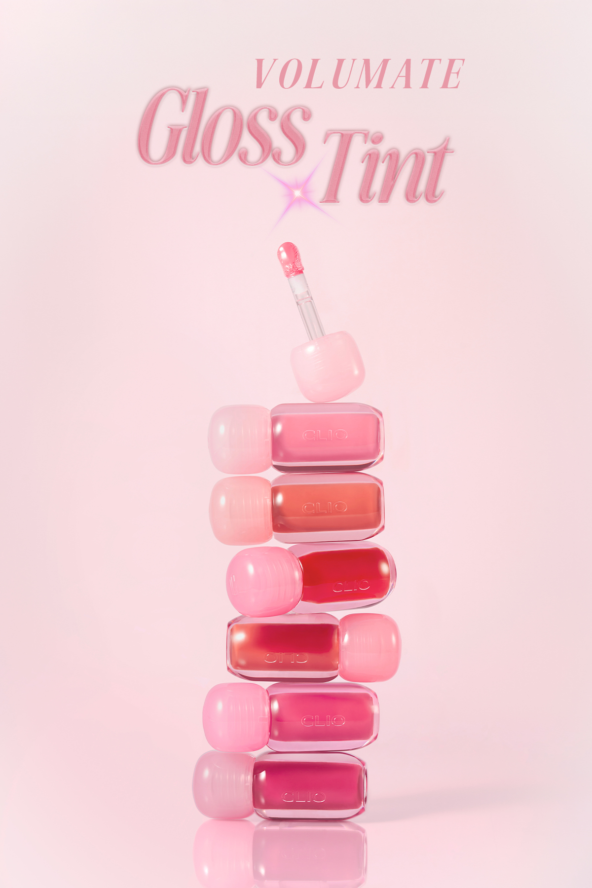 برق لب حجیم کننده، براق و رنگی Volumate Gloss شماره 204، رنگ رژگونه Blushed Candy — صورتی 111690 — تصویر 9 از 9