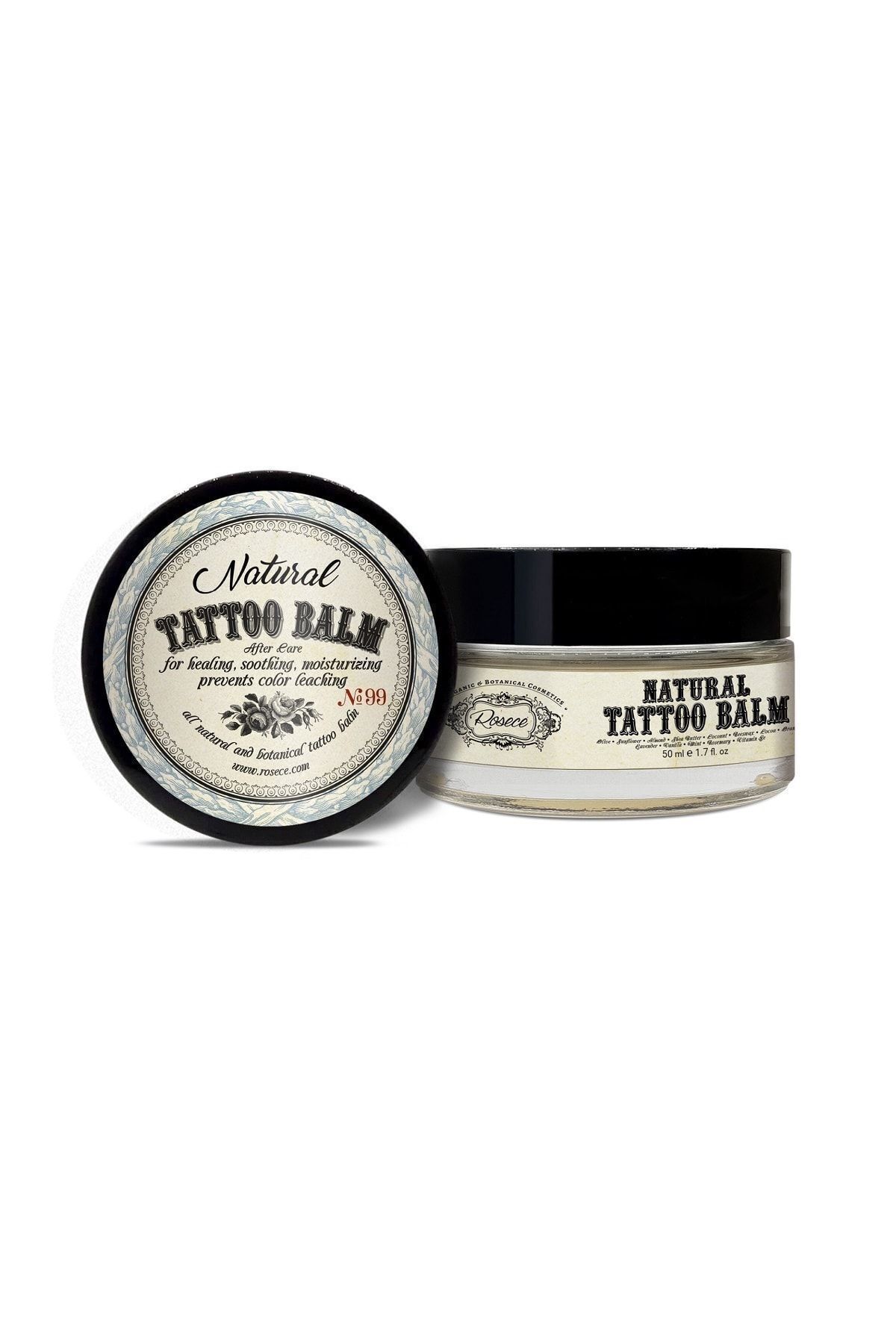 Doğal Dövme Kremi Natural Tattoo Balm | Dövme Kalıcı Makyaj Onarıcı Nemlendirici Renk Koruyucu 50 gr — 8681535105624 — تصویر 2 از 5