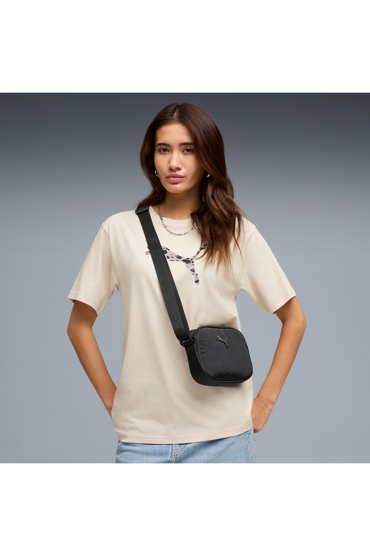 Puma 091338-07 POP Crossbody Bag Unisex Çapraz Omuz Çantası SİYAH görsel 3