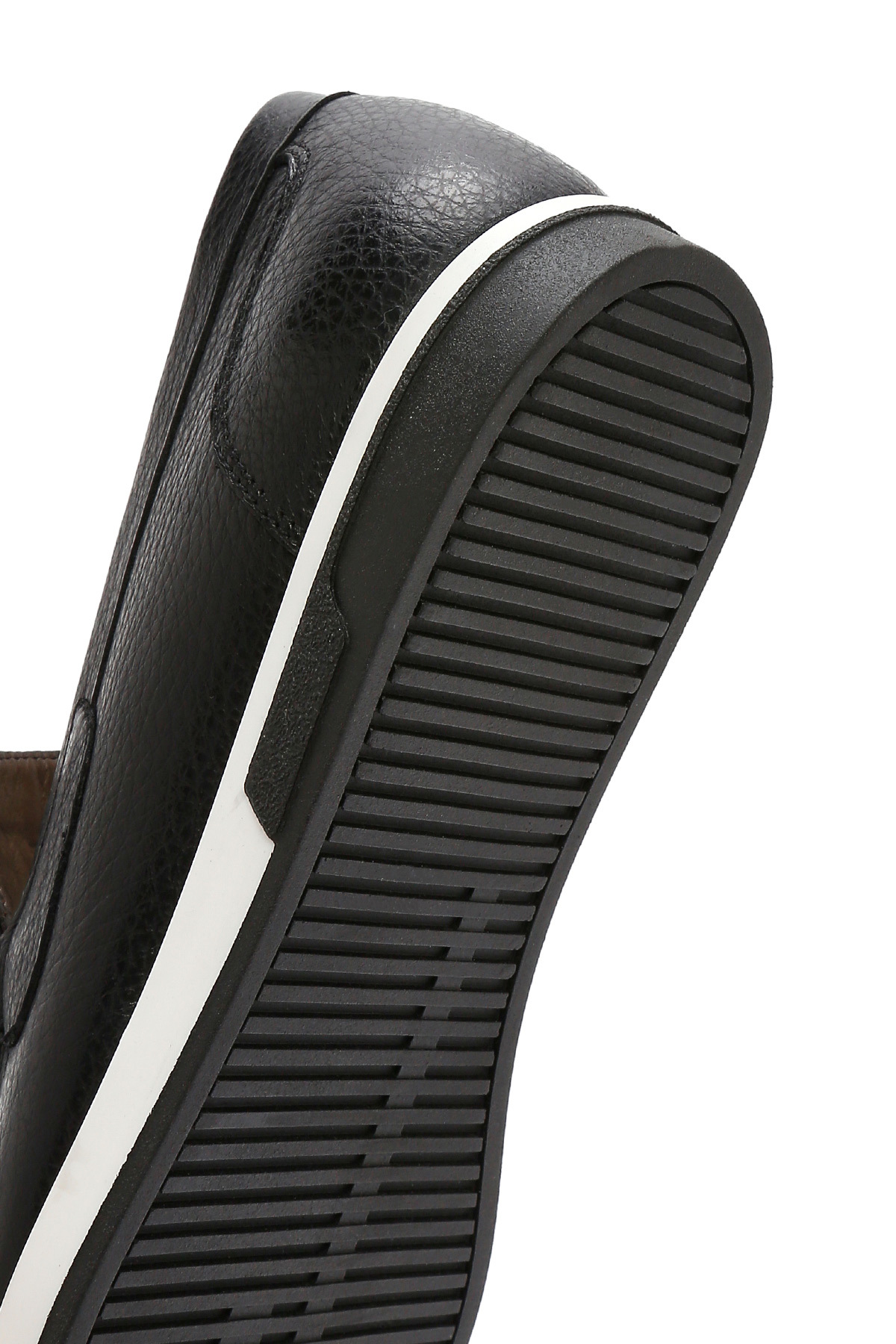 Derimod Erkek Siyah Deri Casual Loafer 26SFD6006FT görsel 8