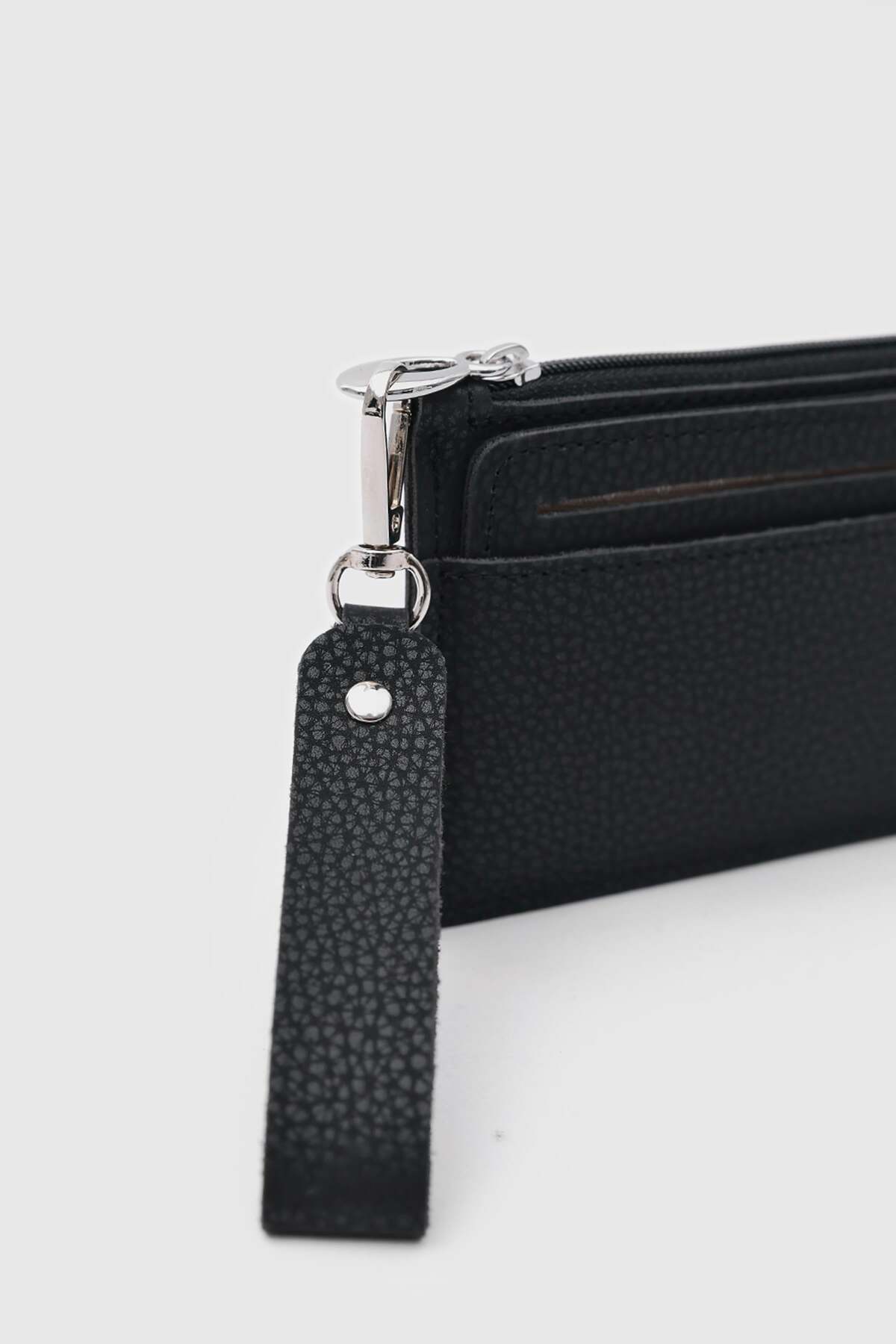 Shule Bags Raye Kartlık Detaylı Cüzdan Siyah görsel 6