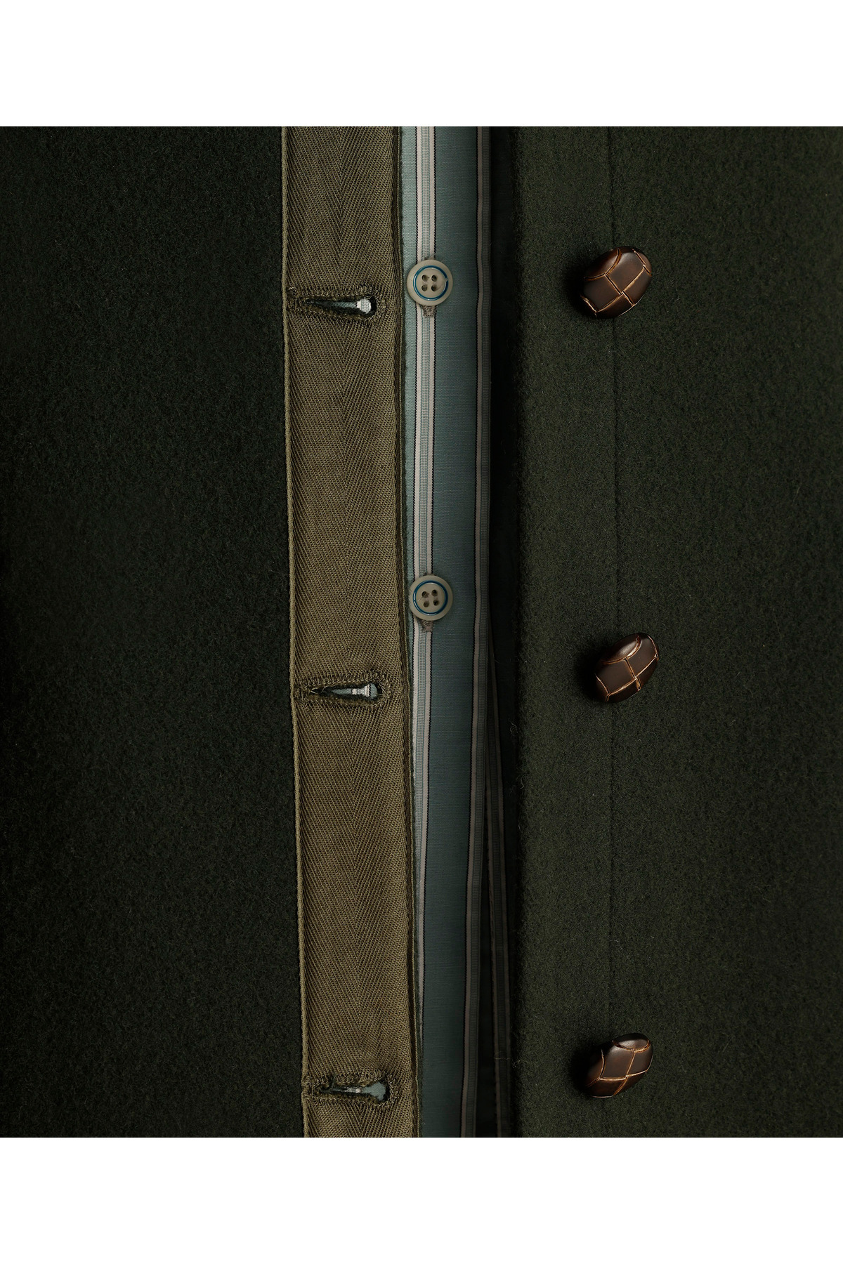 Yargıcı  Kısa Gömlek Yaka Palto - Görsel 5