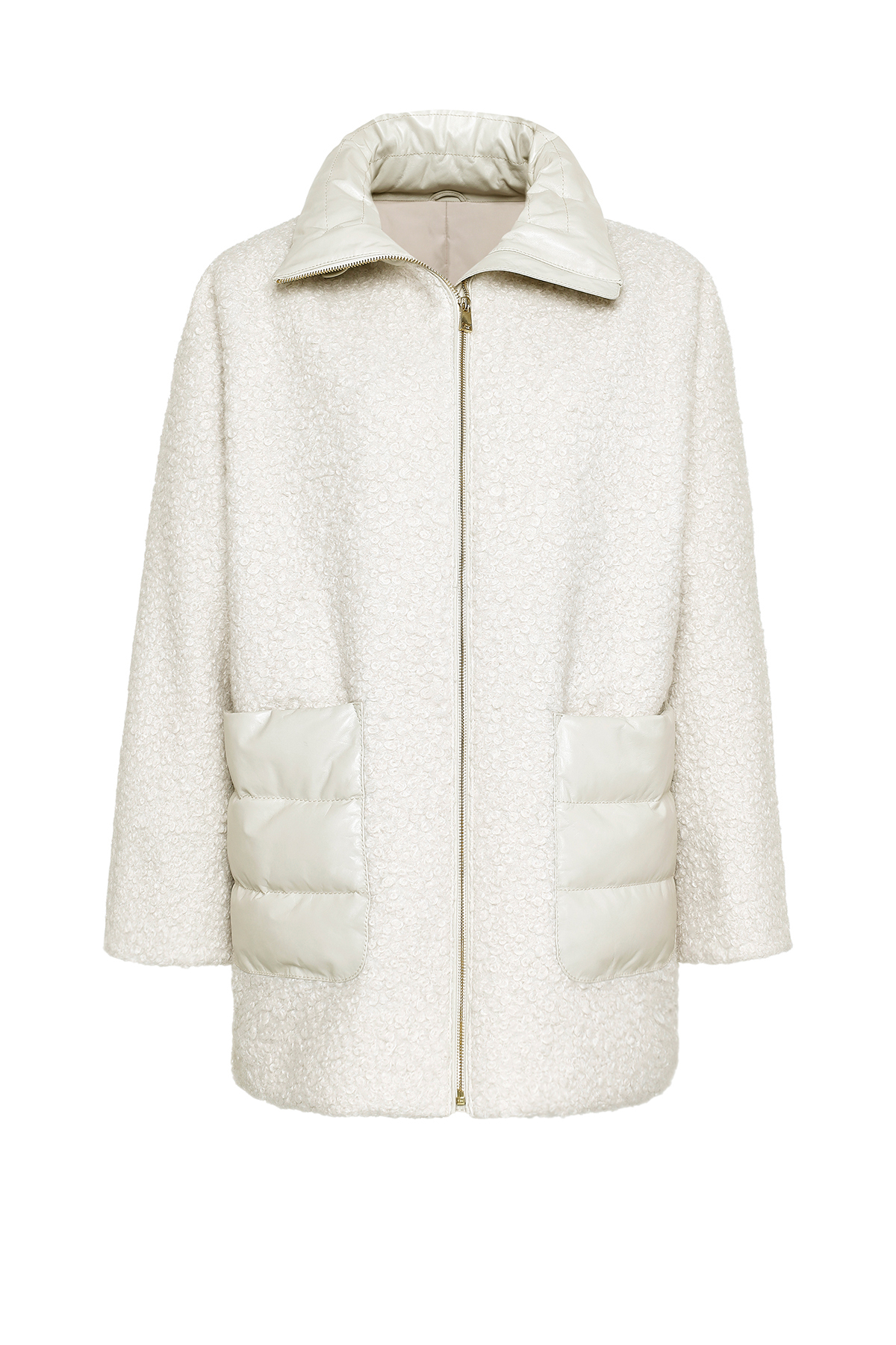 Derimod  Boston Kadın Bej Teddy Deri Kaban 24WGP5271FF - Görsel 3