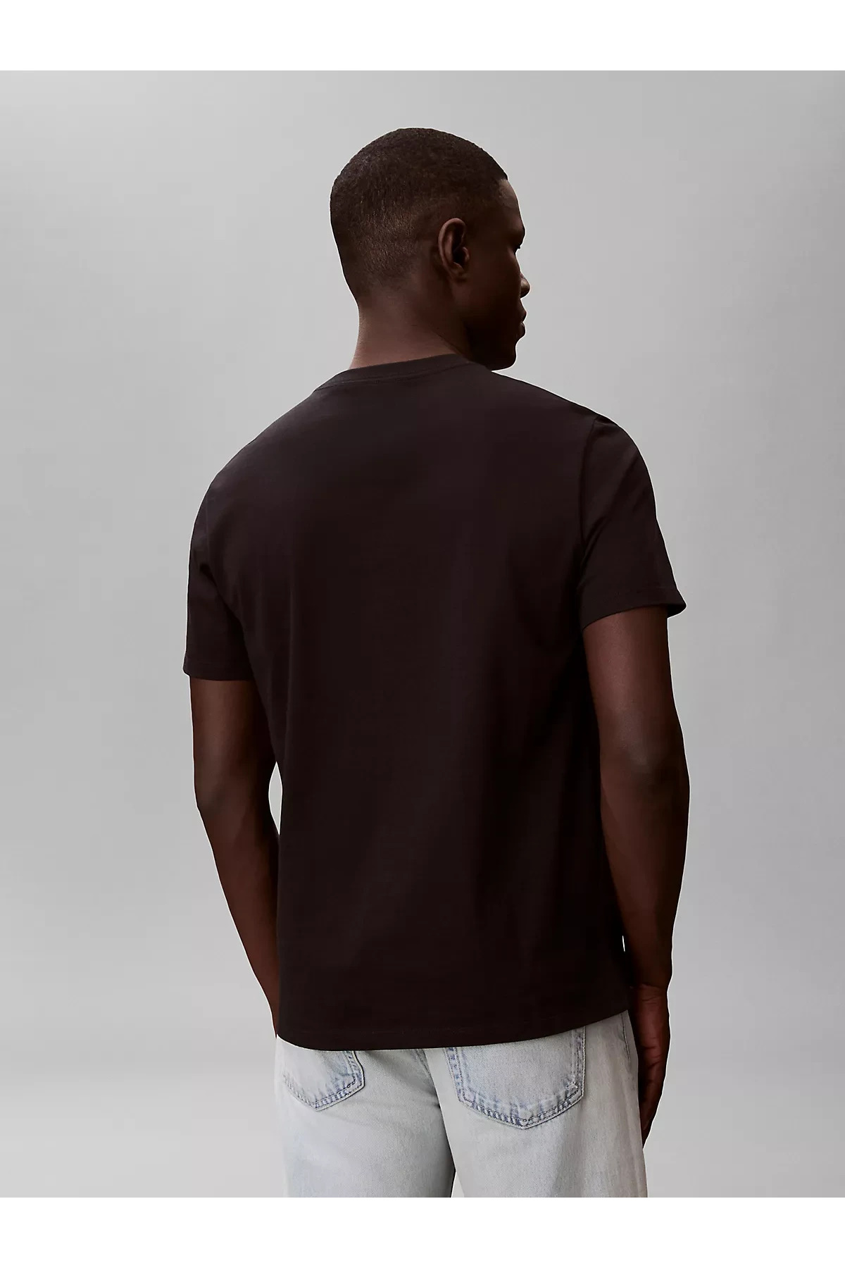 Calvin Klein  Erkek 30s Micro Monologo T-shirt - Görsel 2