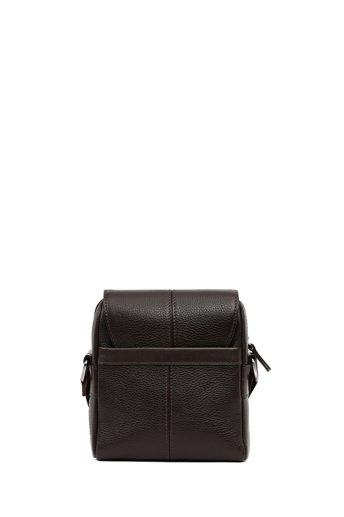 Derimod  Erkek Kahverengi Deri Postacı Çantası 21SBD310514 - Görsel 3