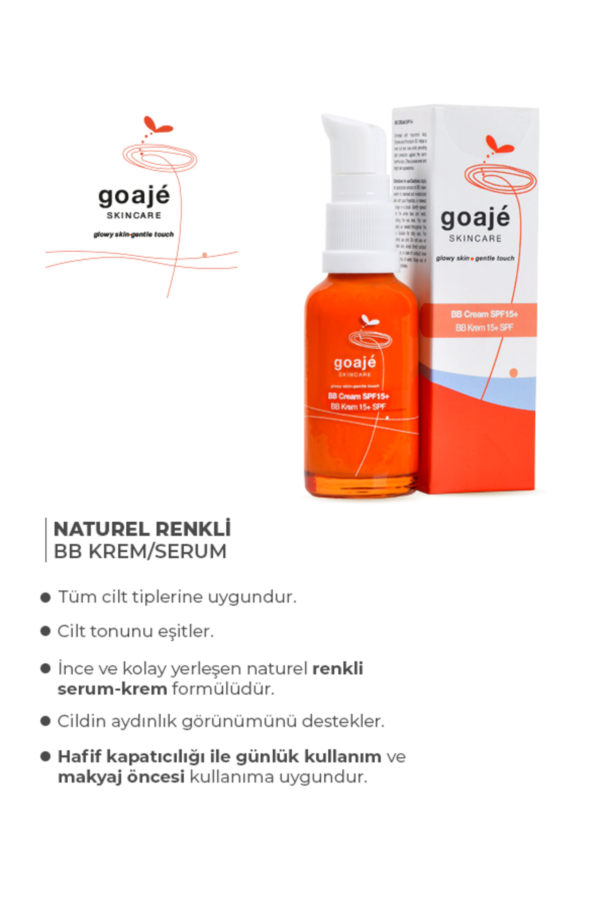 کرم بی بی گوآژه 30 میلی لیتر، SPF15-20، ظاهری طبیعی و یکنواخت کننده رنگ پوست — 1105 — تصویر 4 از 6