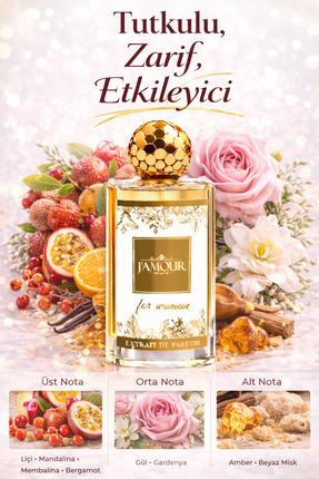 J'AMOUR EAU DE PARFUME W323 SEXY212 Kadın Parfümü EDP 50 ml Tatlı & Oryantal ...