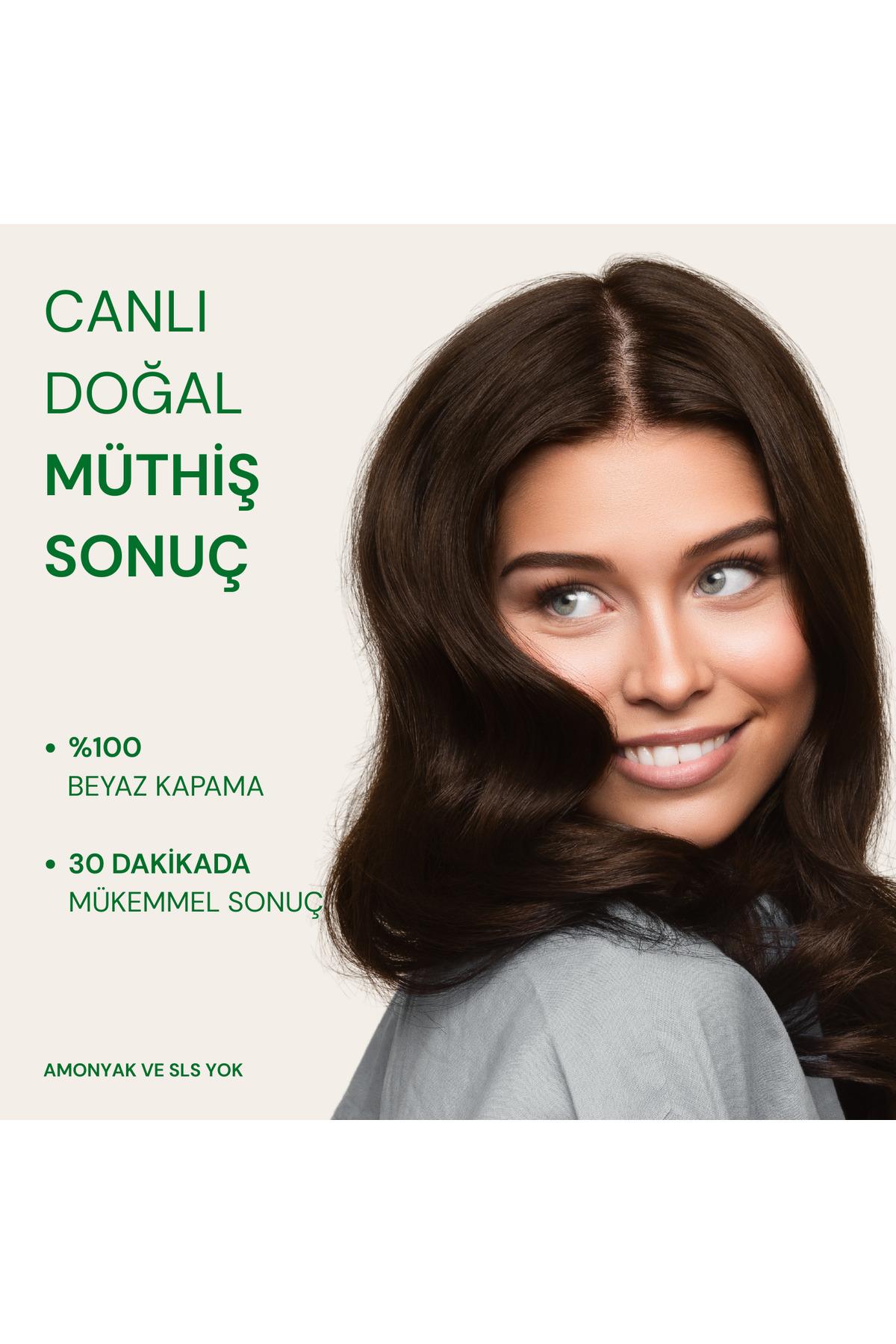 Doğal Saç Boyası Koyu Kahve 3.0 — سفید 5710216001139 — تصویر 5 از 6