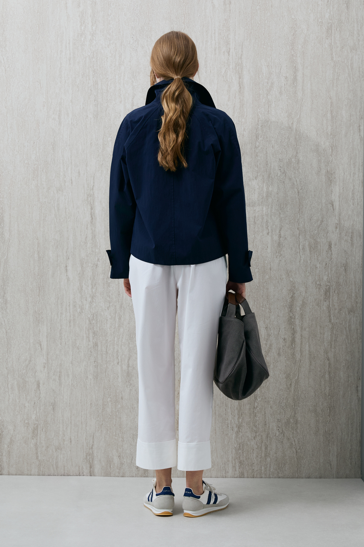 Lufian  Kriton Kadın Dış Giyim Lacivert - Görsel 6