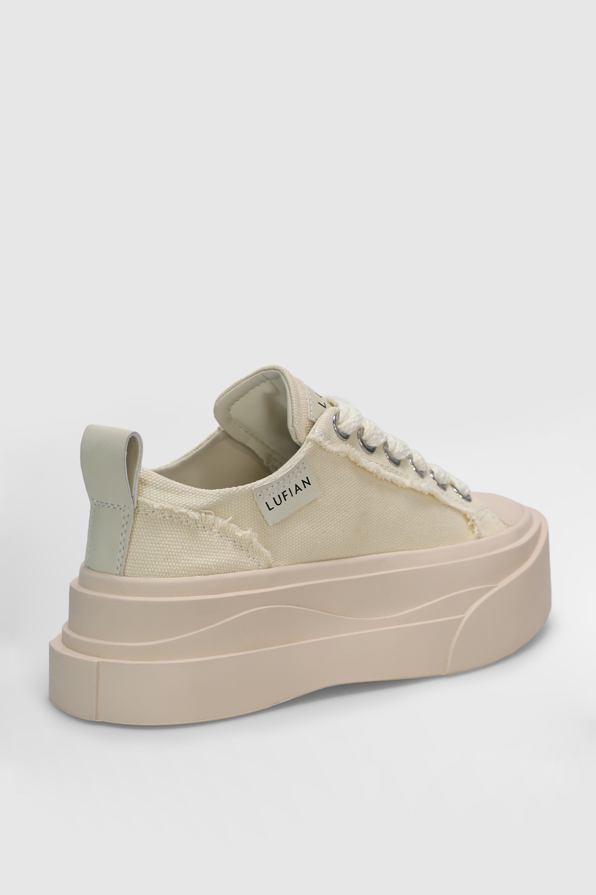 Lufian  Vıctorıa Kadın Sneaker Ayakkabı Beyaz - Görsel 2