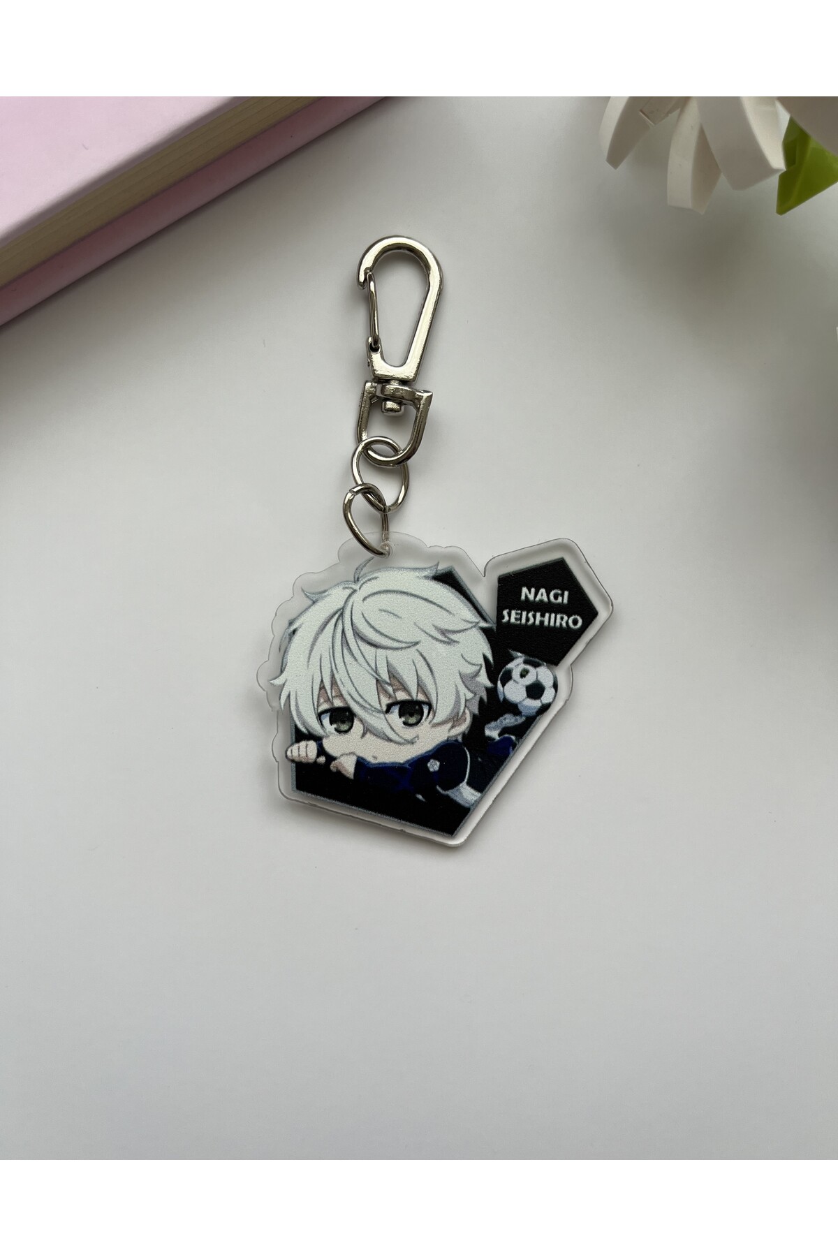 Hara Company Blue Lock Animesi Nagi Anime Anahtarlık / Çanta Süsü